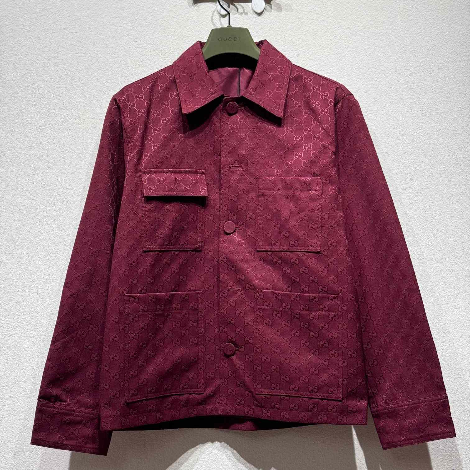 Gucci GG Mixed Cotton Jacket - DopestKickz