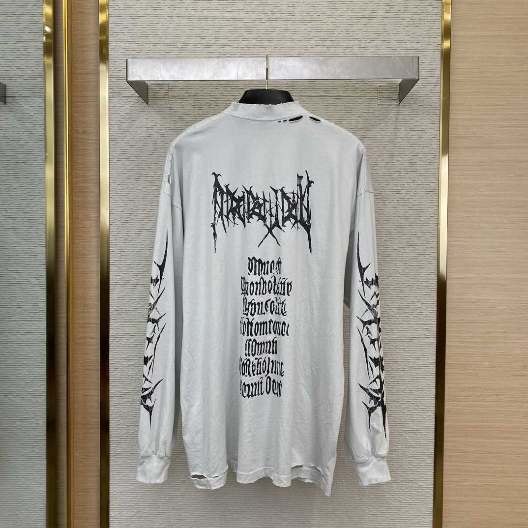 Balenciaga Long Sleeve T-Shirt  - DopestKickz
