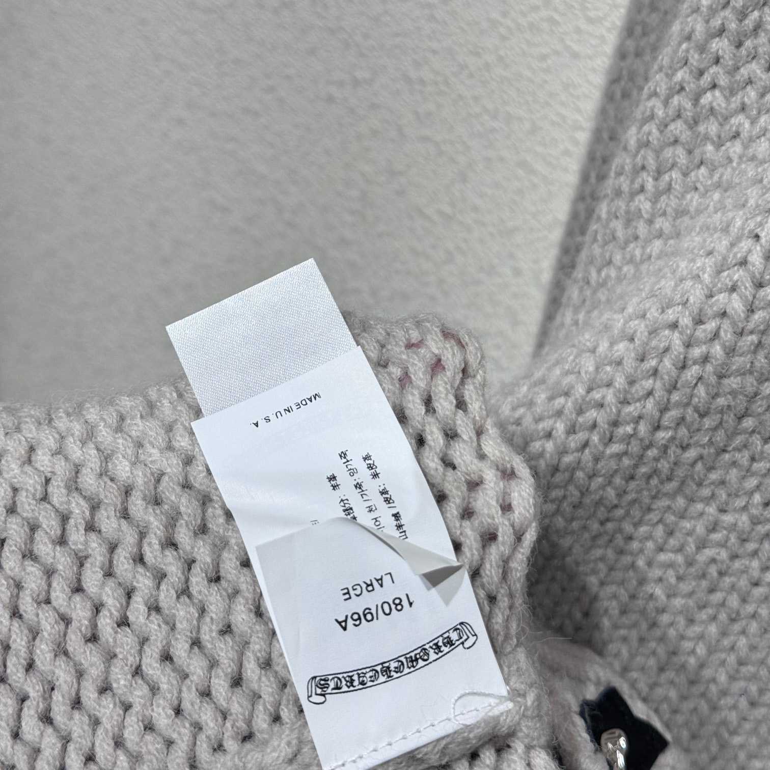 Chrome Hearts Cashmere Cemetery Knit Crewneck - DopestKickz