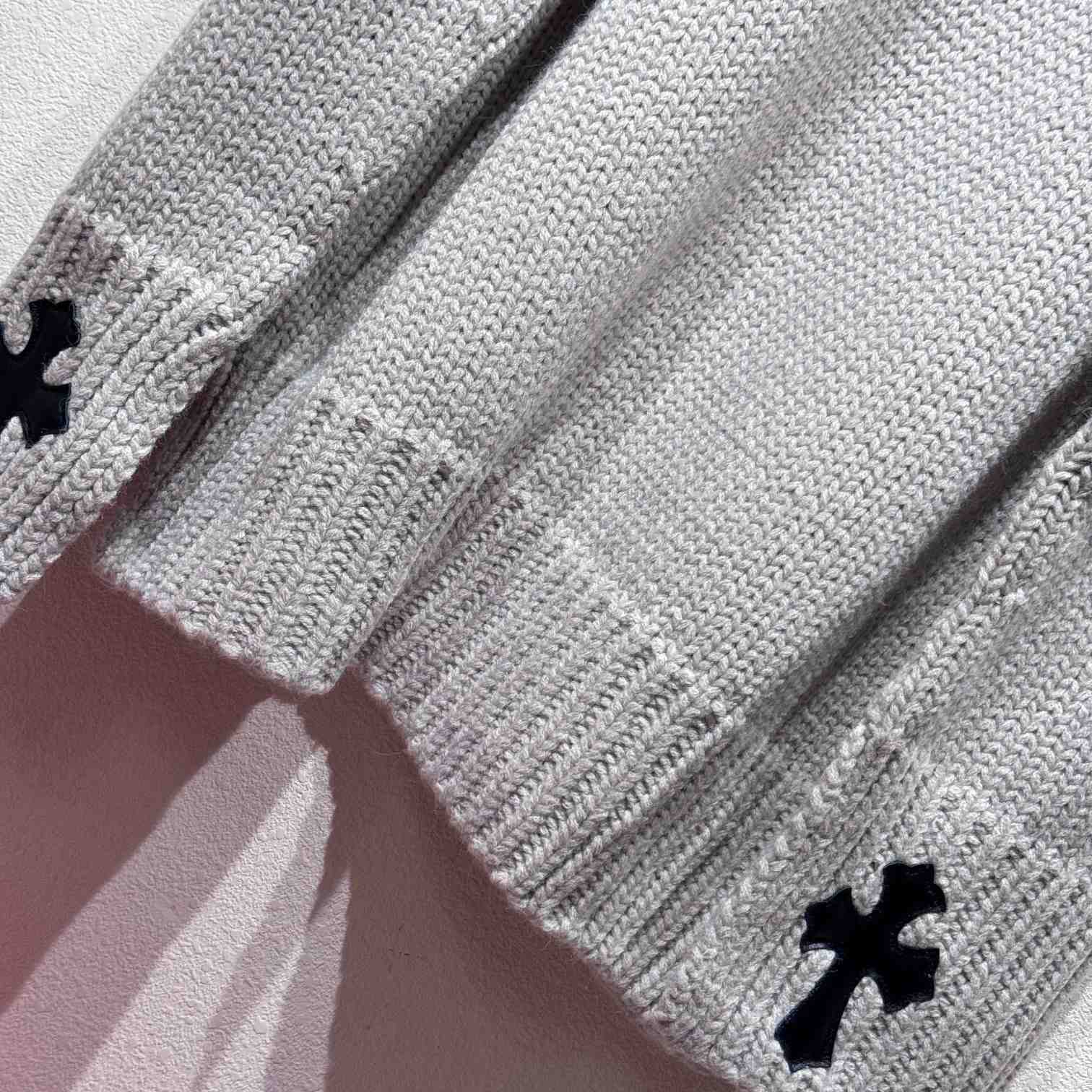 Chrome Hearts Cashmere Cemetery Knit Crewneck - DopestKickz