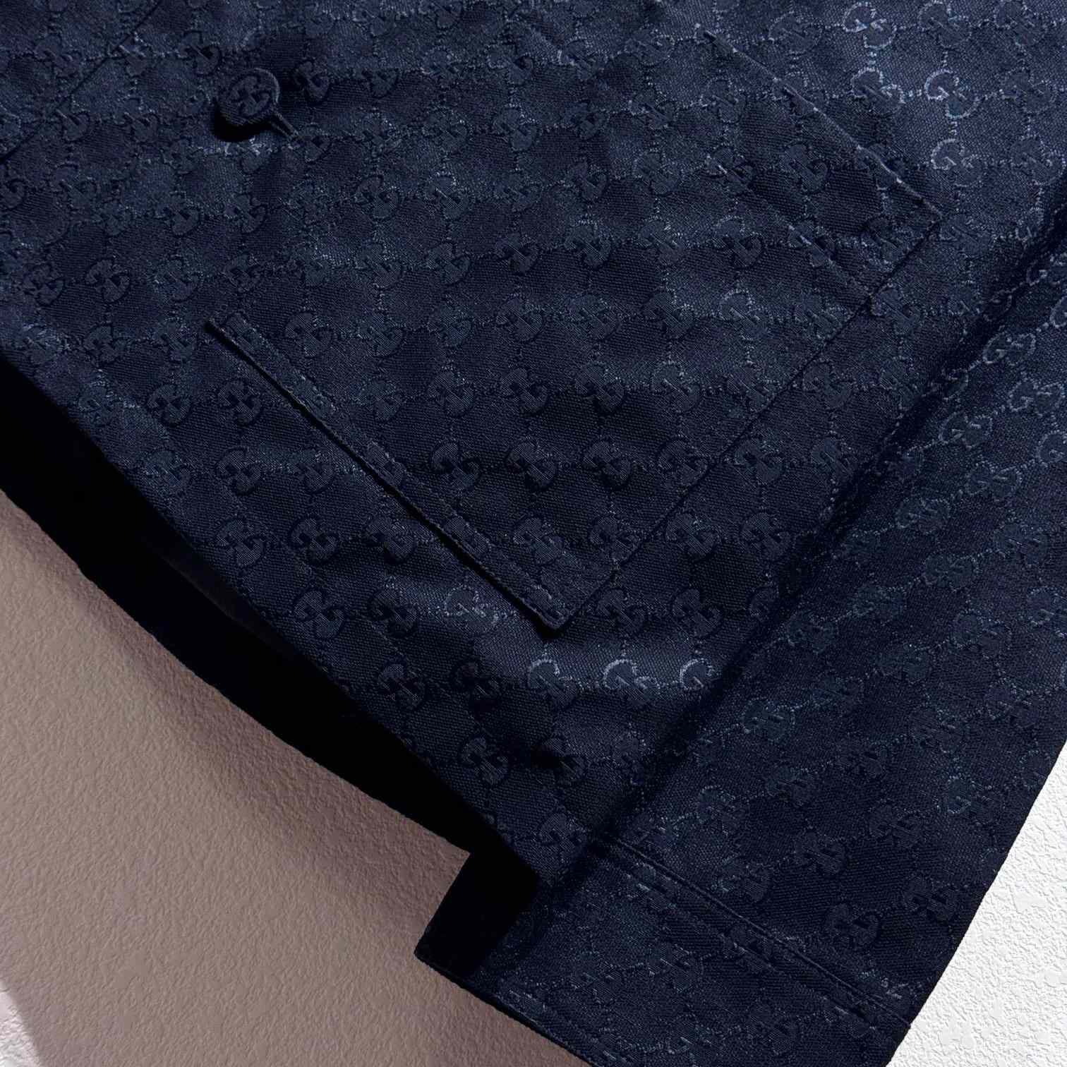 Gucci GG Mixed Cotton Jacket - DopestKickz
