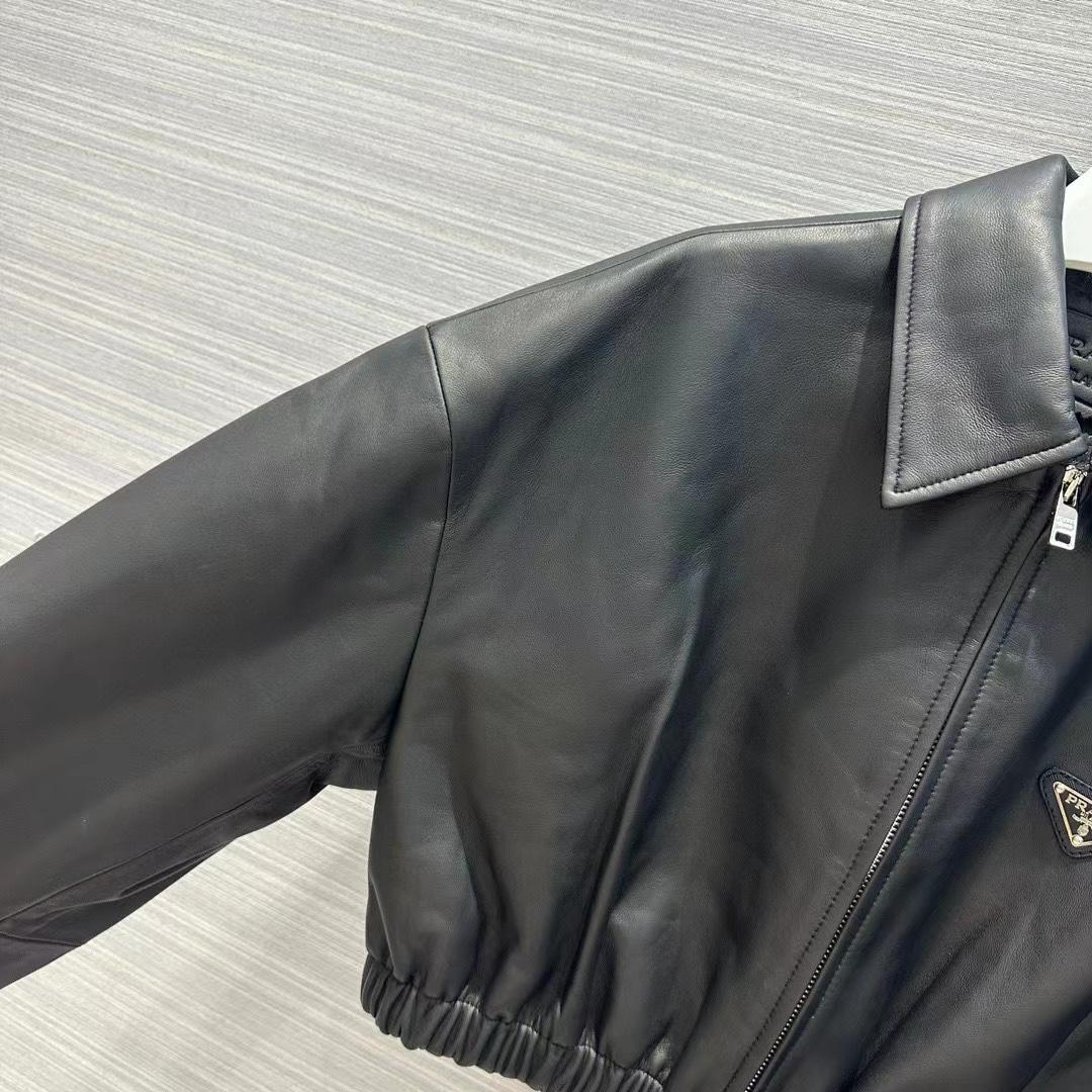 Prada Leather Jacket - DopestKickz