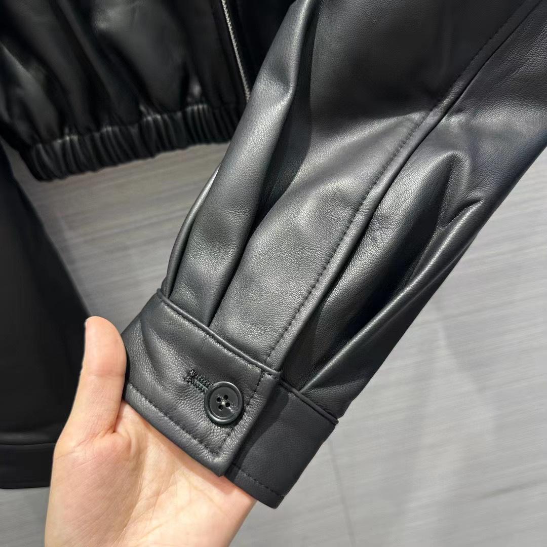 Prada Leather Jacket - DopestKickz