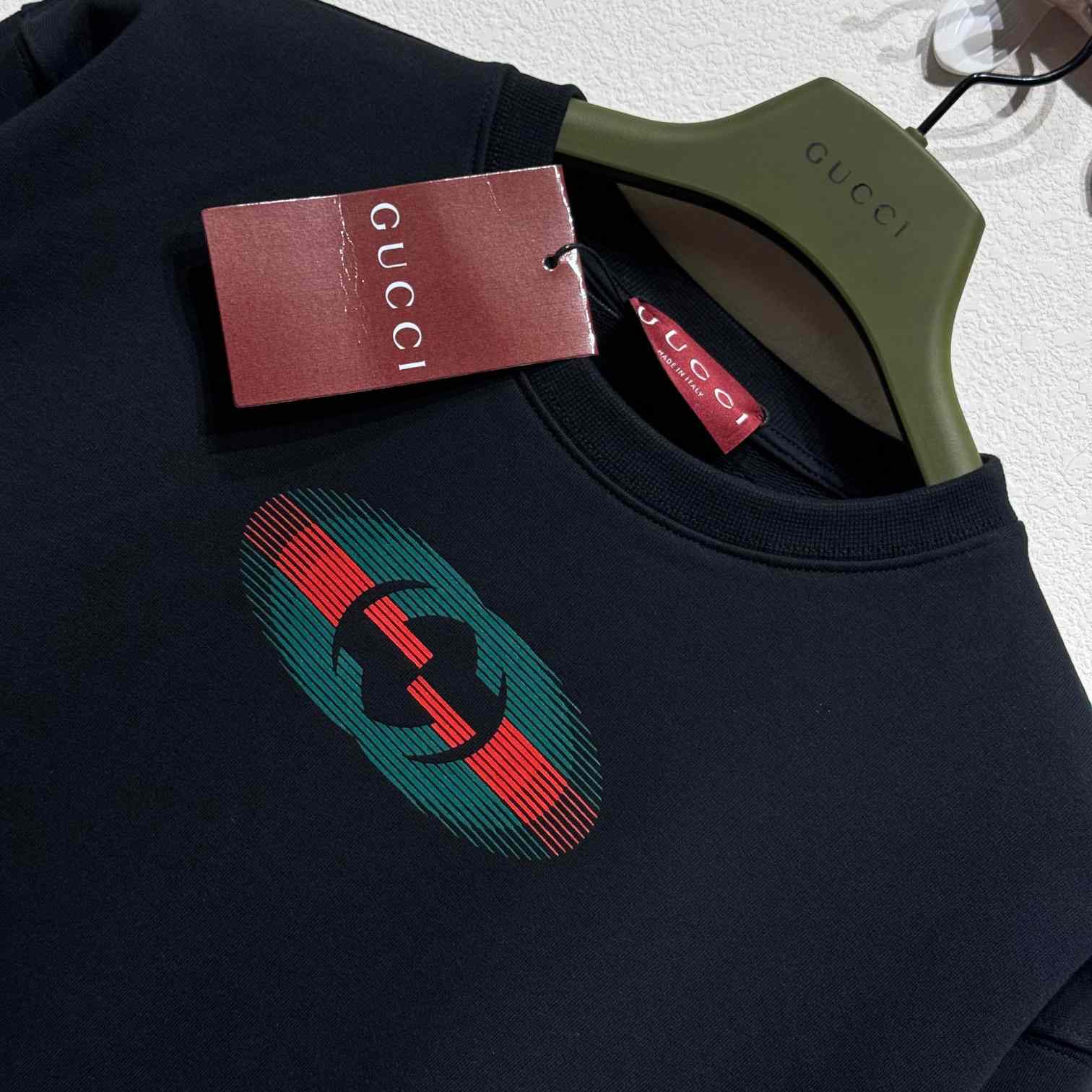 Gucci Cotton Sweatshirt With Logo - DopestKickz