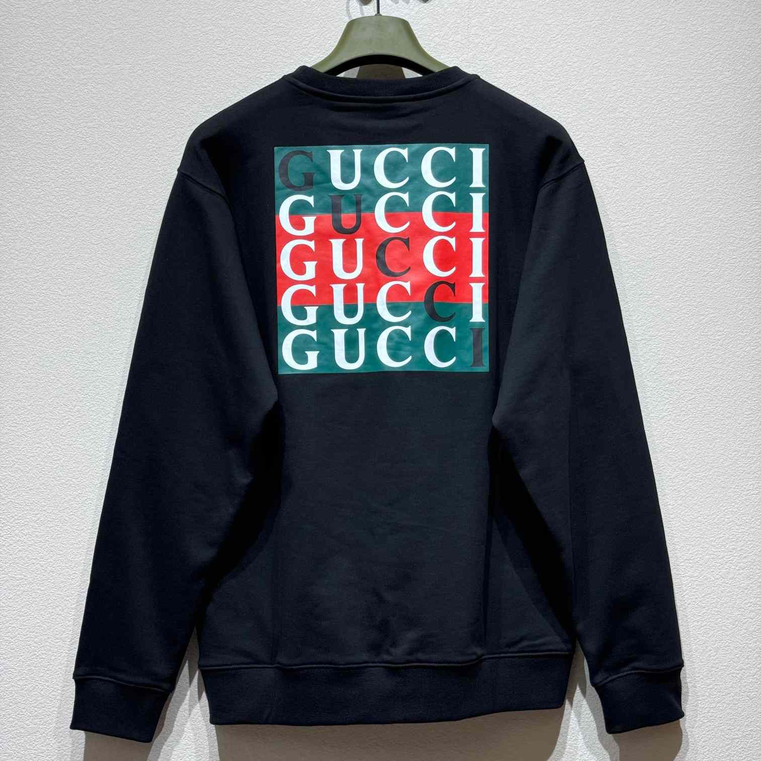 Gucci Cotton Sweatshirt With Logo - DopestKickz