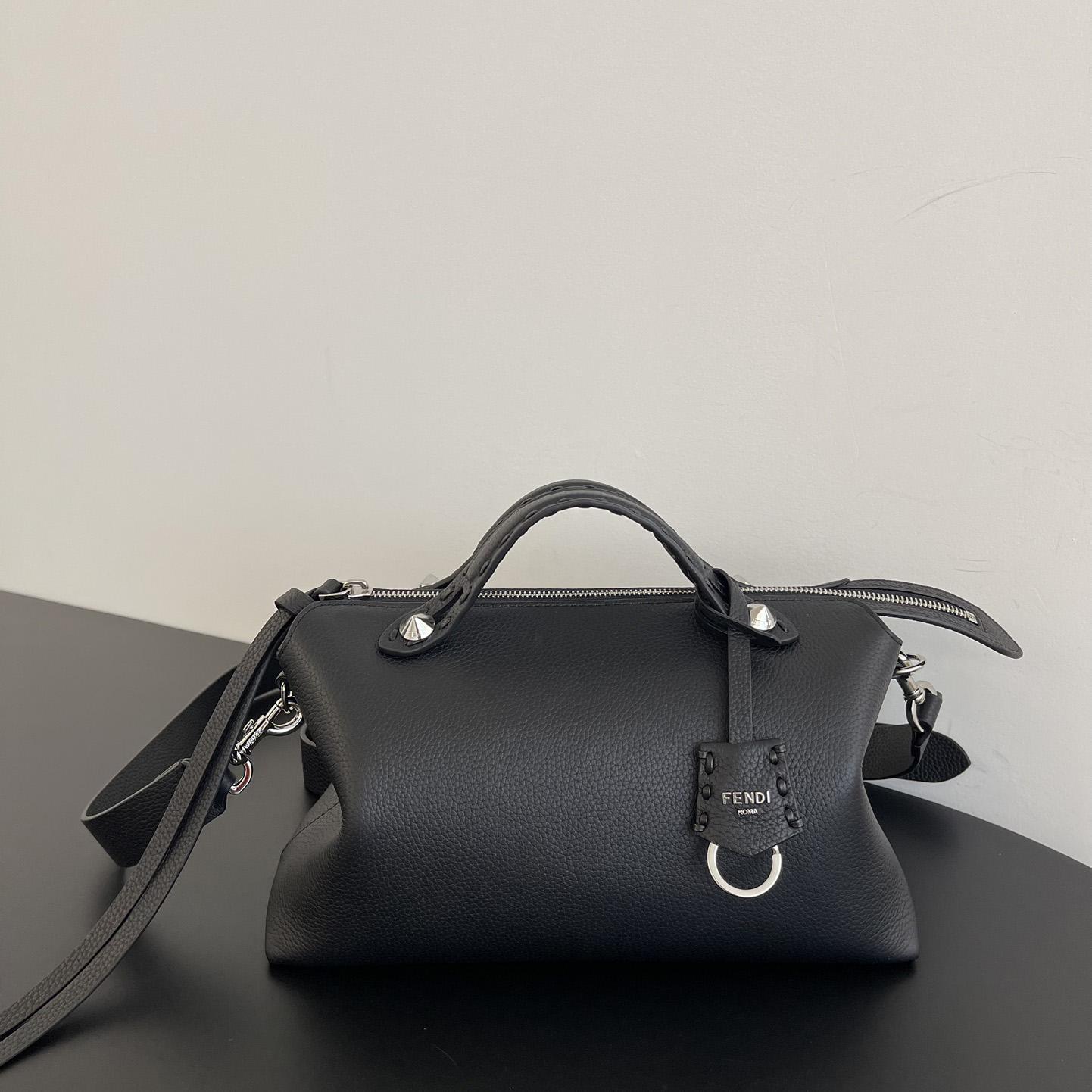 Fendi By The Way Selleria Medium Selleria Bag With 192 Hand-sewn Topstitches - DopestKickz