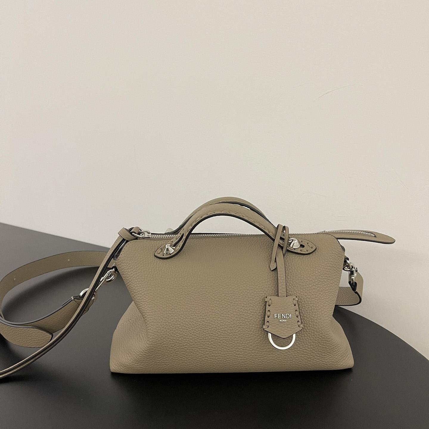 Fendi By The Way Selleria Medium Selleria Bag With 192 Hand-sewn Topstitches - DopestKickz