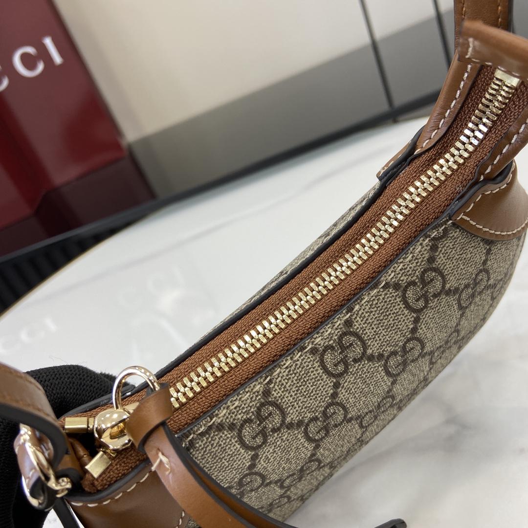 Gucci GG Emblem Super Mini Shoulder Bag - DopestKickz