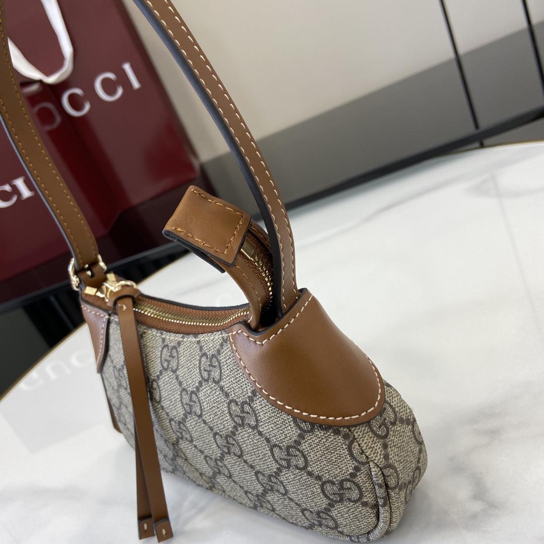 Gucci GG Emblem Super Mini Shoulder Bag - DopestKickz