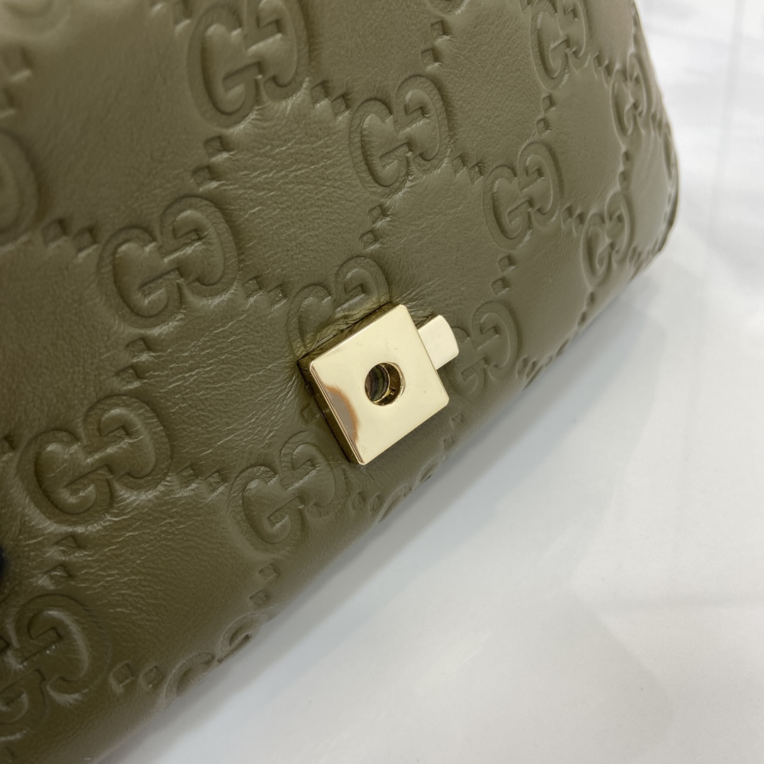 Gucci GG Milano Mini Top Handle Bag - DopestKickz