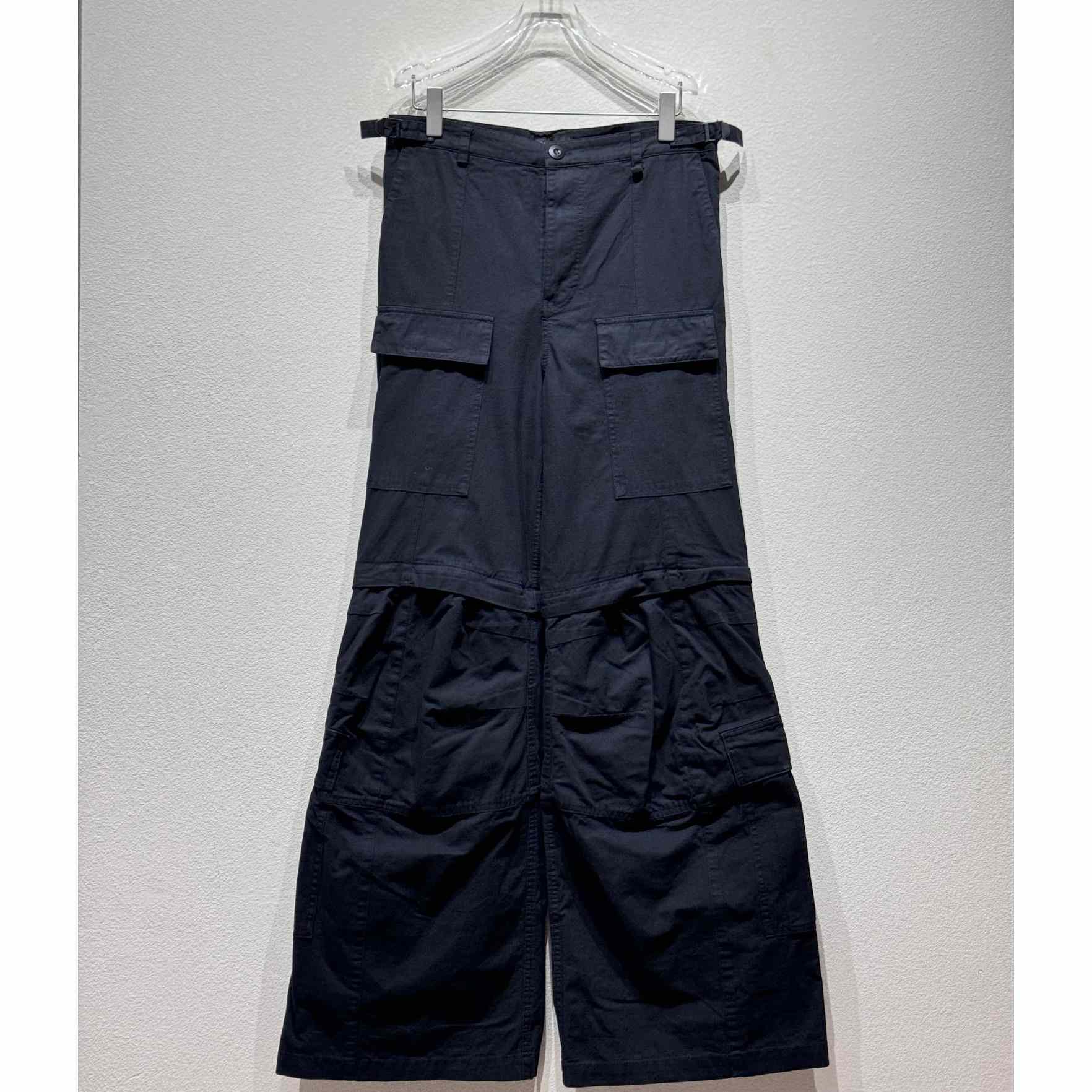Balenciaga Cargo Maxi Skirt In Black  - DopestKickz