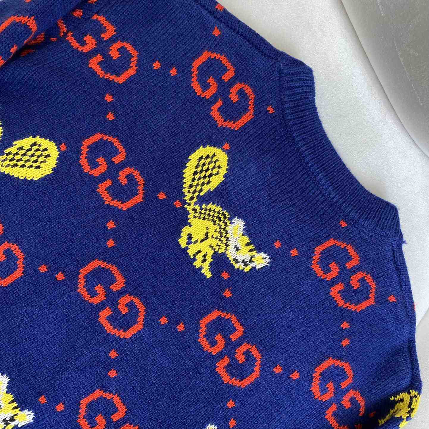 Gucci Freya Hartas Gg Animal Wool Sweater - DopestKickz
