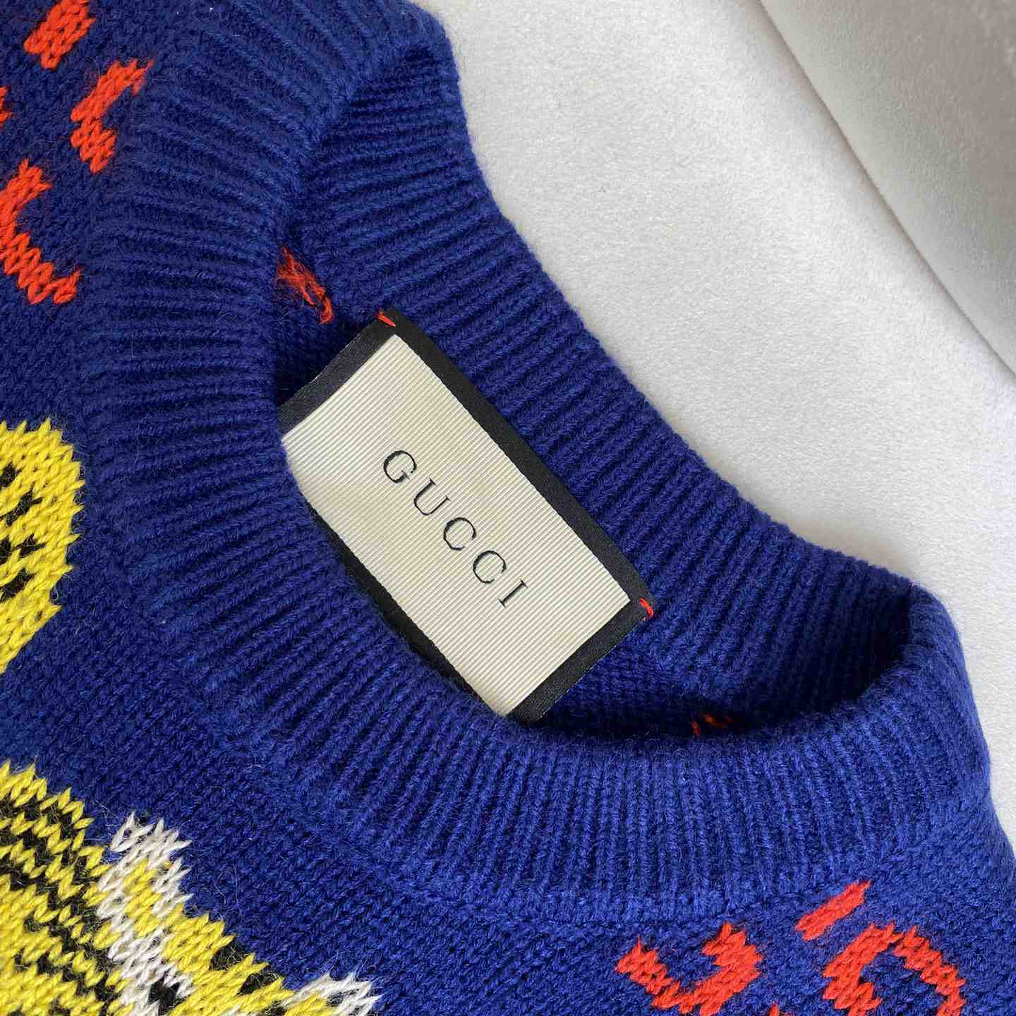 Gucci Freya Hartas Gg Animal Wool Sweater - DopestKickz