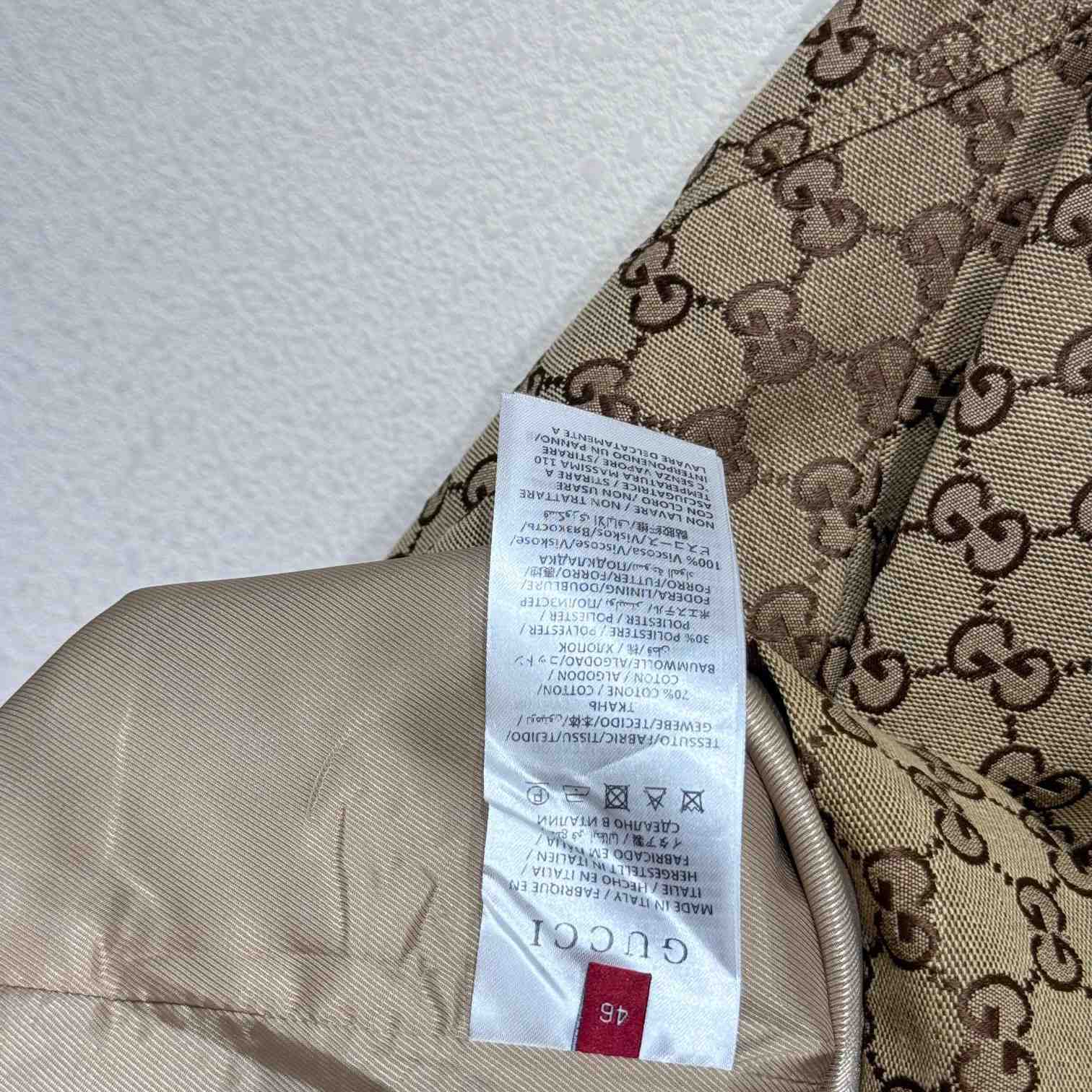 Gucci GG Mixed Cotton Jacket - DopestKickz