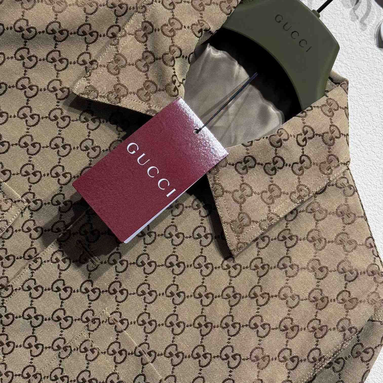 Gucci GG Mixed Cotton Jacket - DopestKickz
