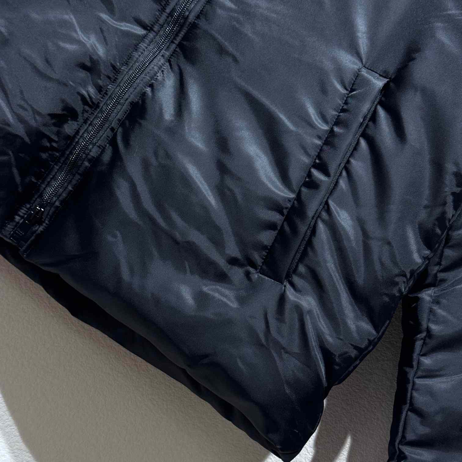 Prada Cropped Re-Nylon Down Jacket - DopestKickz