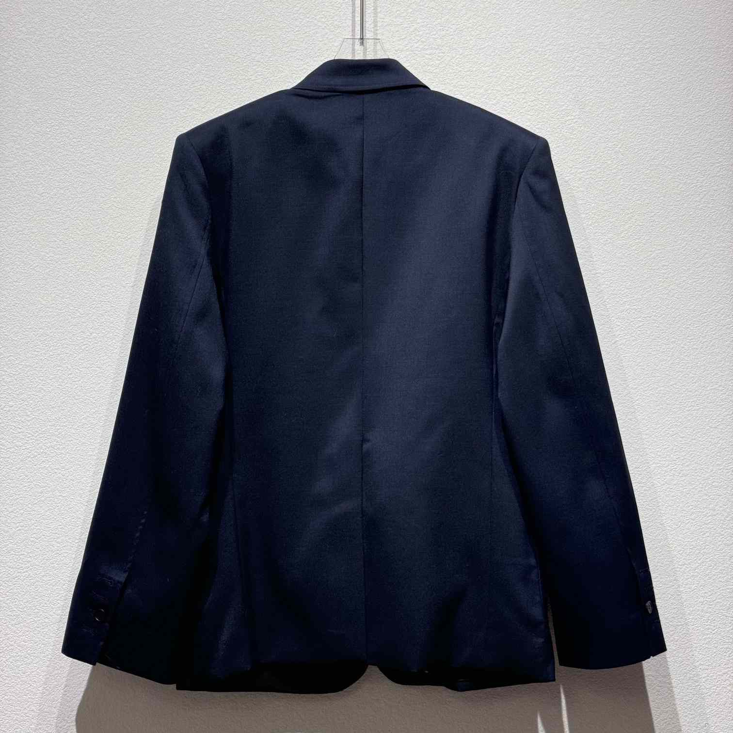 Miu Miu Single-breasted Mohair Jacket - DopestKickz
