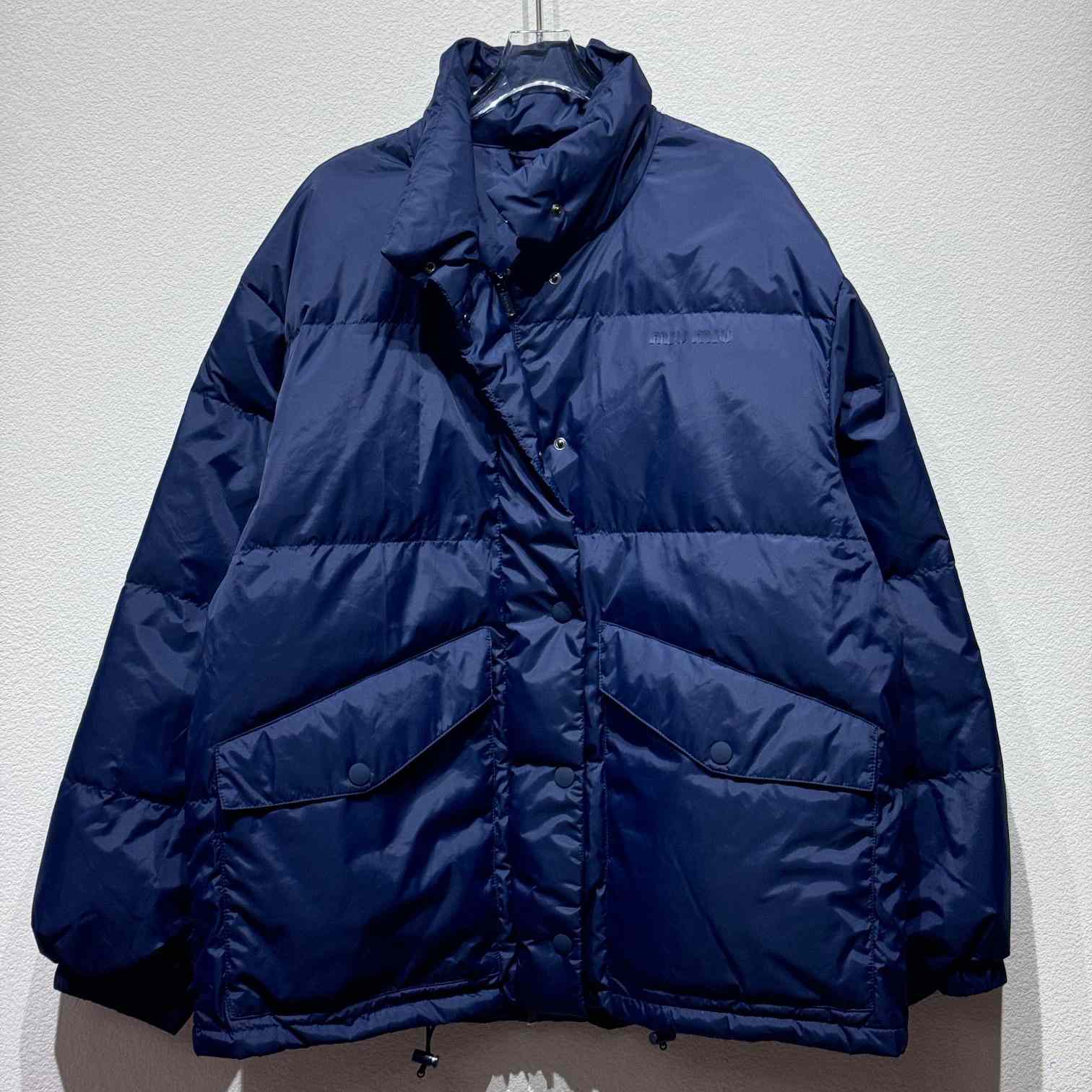 Miu Miu Technical Pongé Down Jacket - DopestKickz