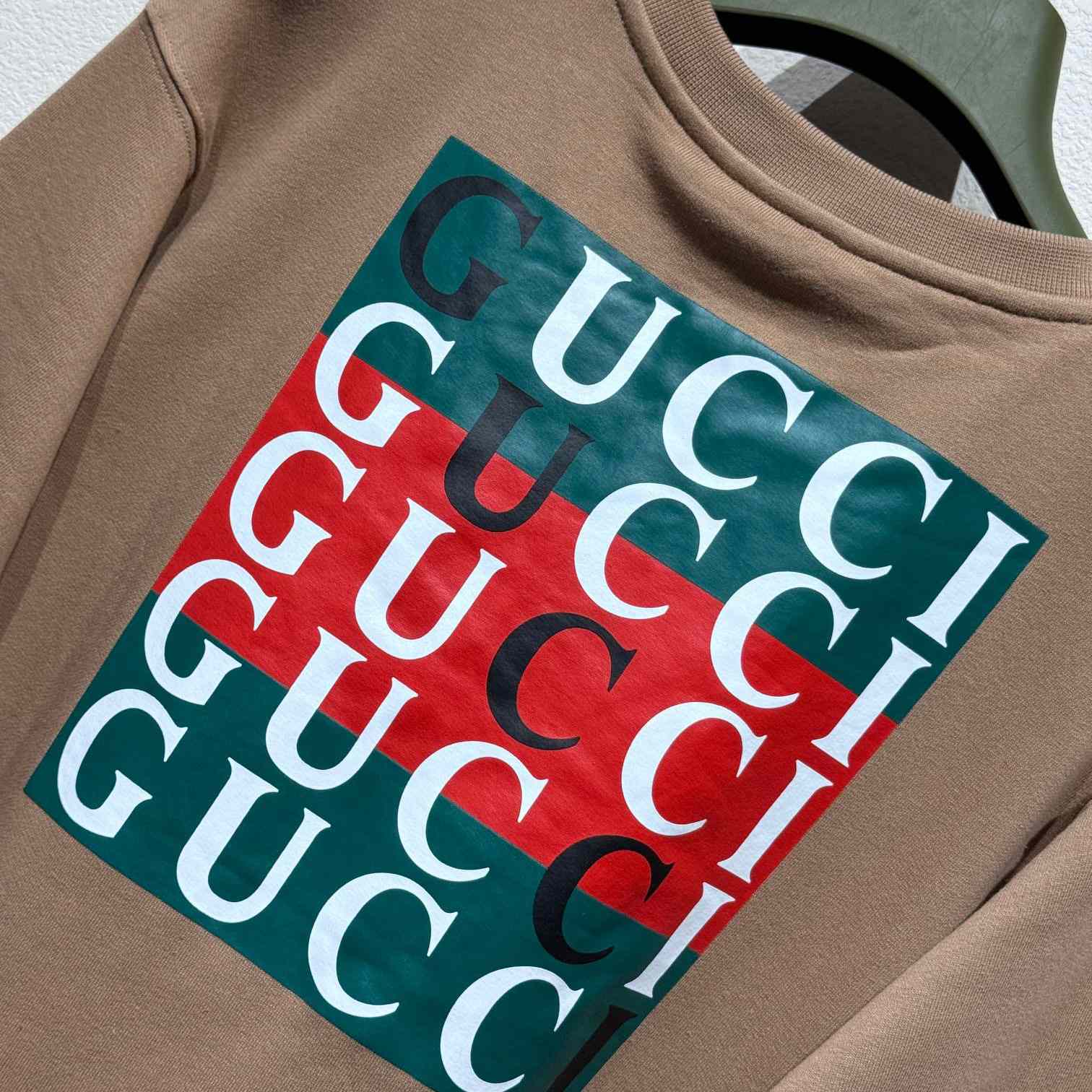 Gucci Cotton Sweatshirt With Logo - DopestKickz