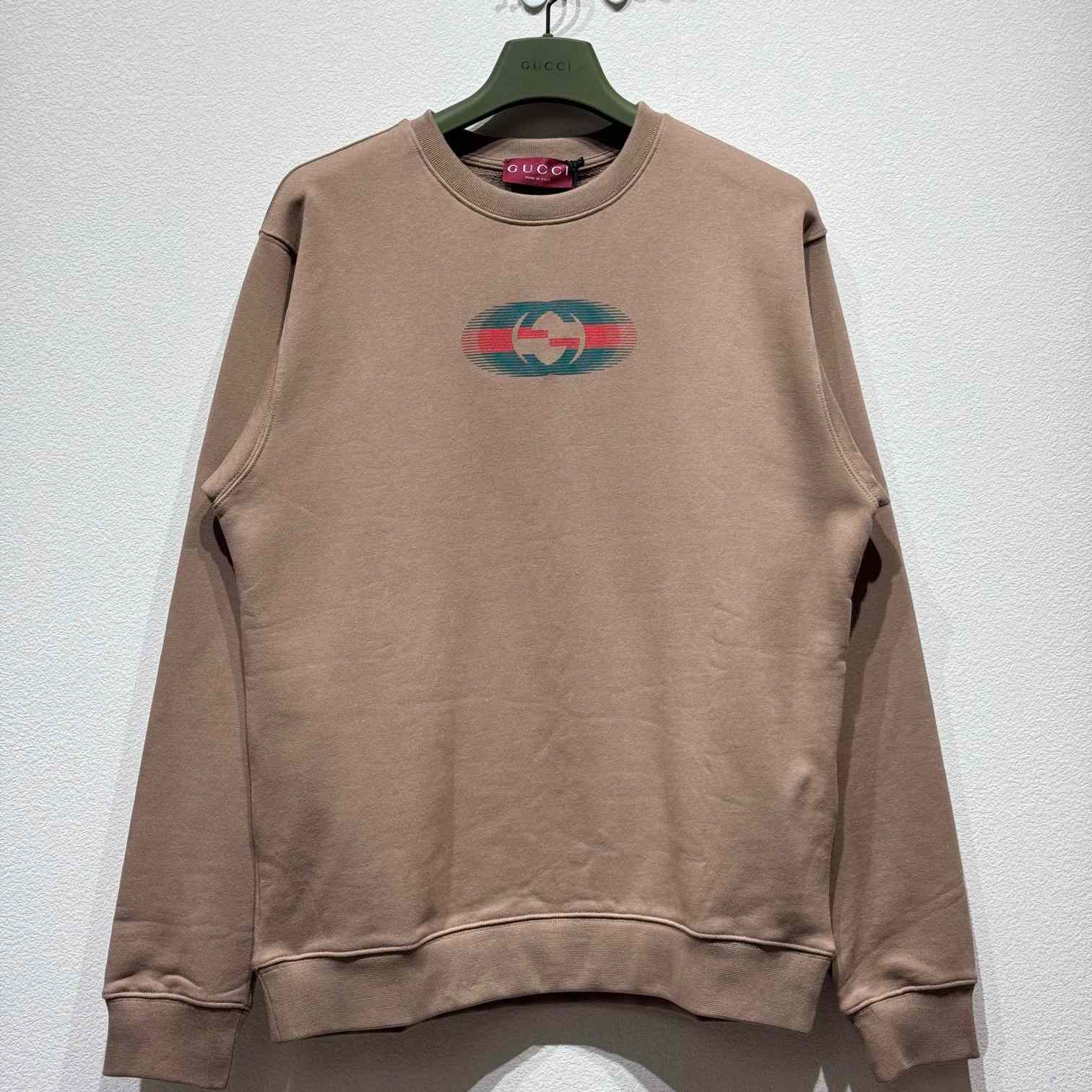 Gucci Cotton Sweatshirt With Logo - DopestKickz