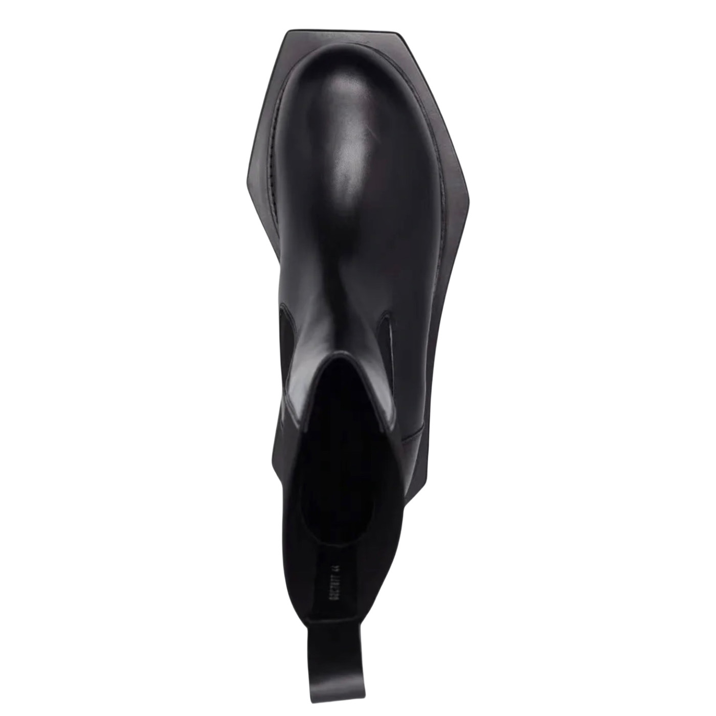 Rick Owens Black Beatle Turbo Cyclops Leather Boots - DopestKickz