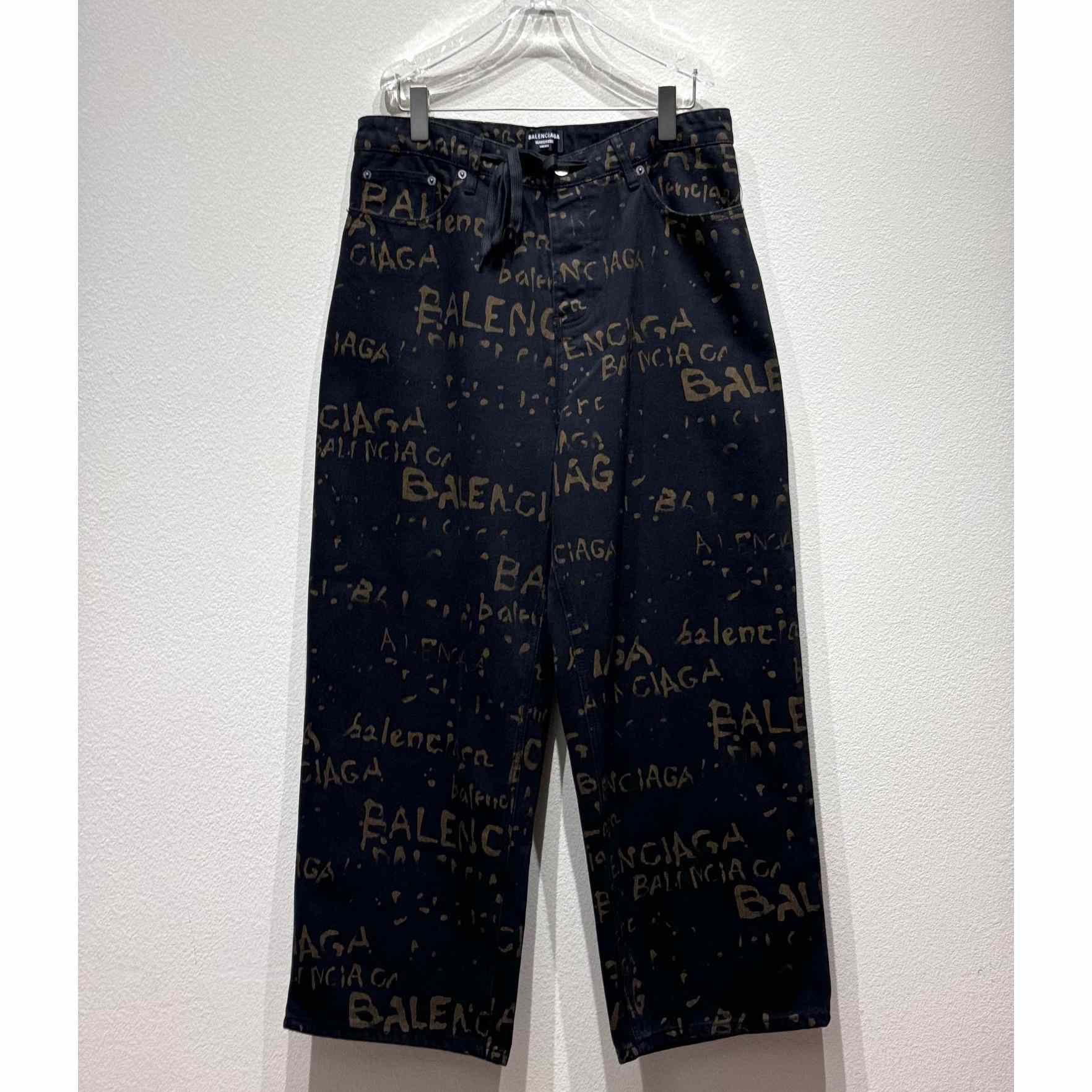Balenciaga Bleachy Allover Jeans - DopestKickz