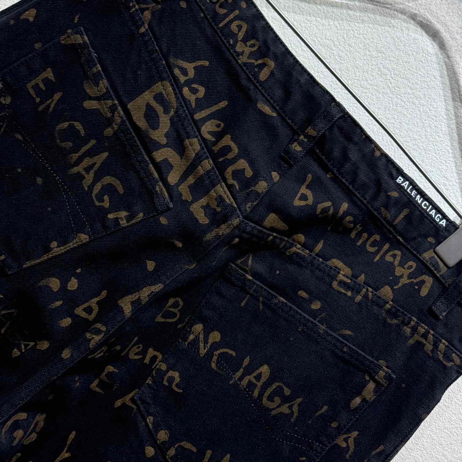 Balenciaga Bleachy Allover Jeans - DopestKickz