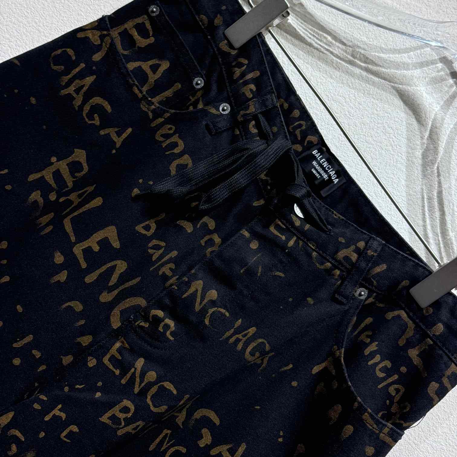 Balenciaga Bleachy Allover Jeans - DopestKickz