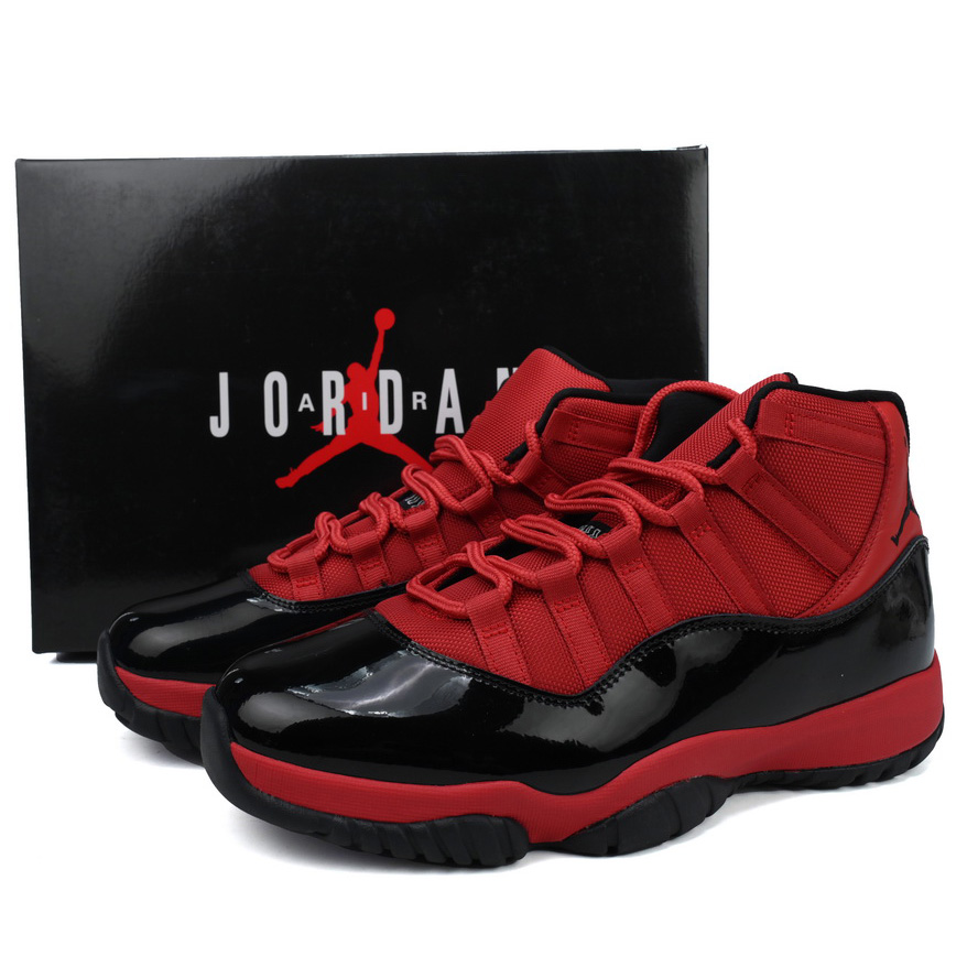 Air Jordan 11 Retro "Black Red” Sneaker  CT8012-600 - DopestKickz