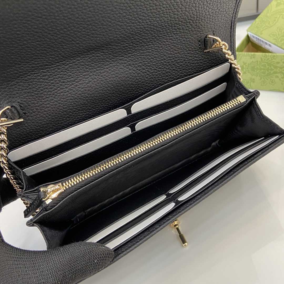 Gucci Jackie 1961 Chain Wallet - DopestKickz