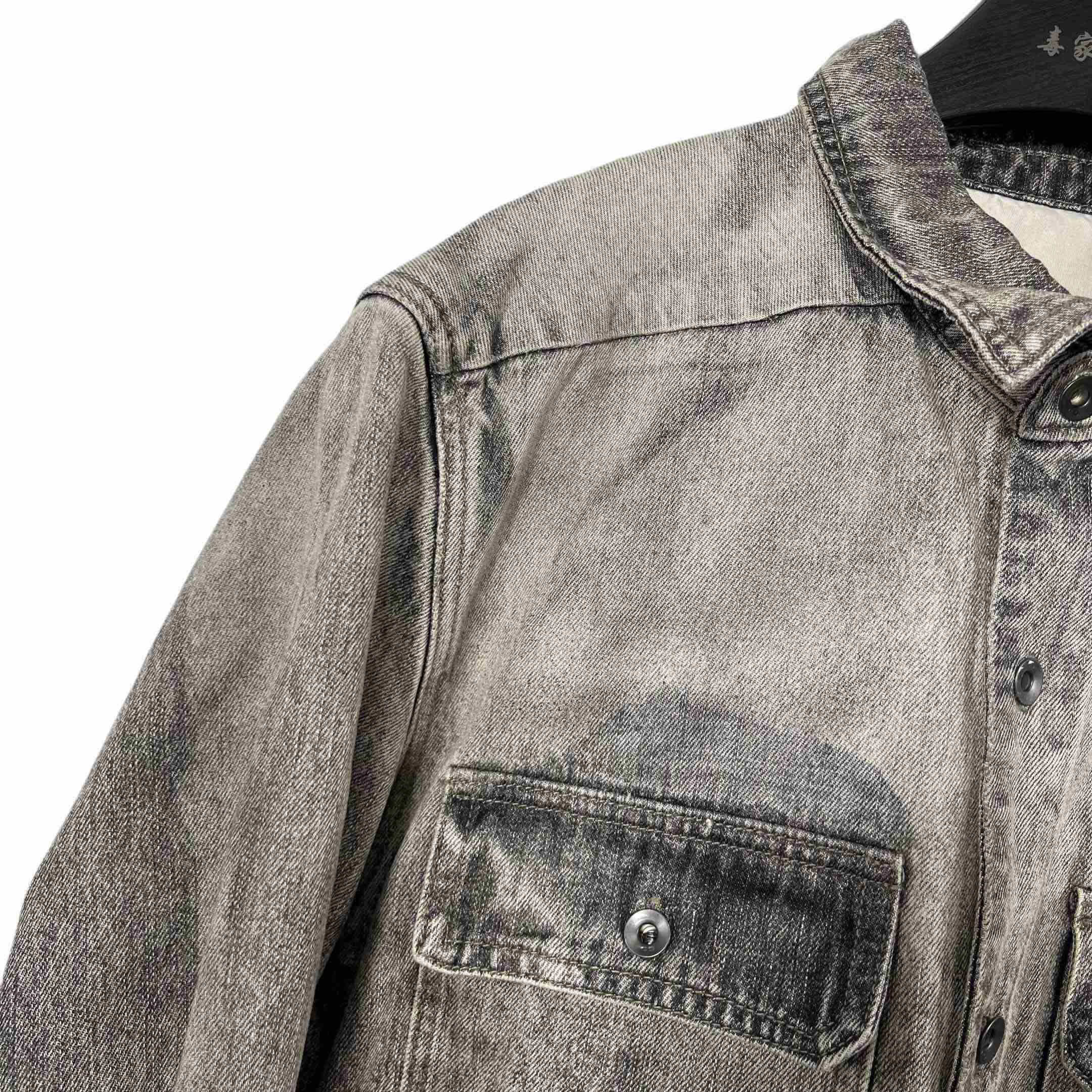 Rick Owens Drkshdw Denim Outershirt - DopestKickz