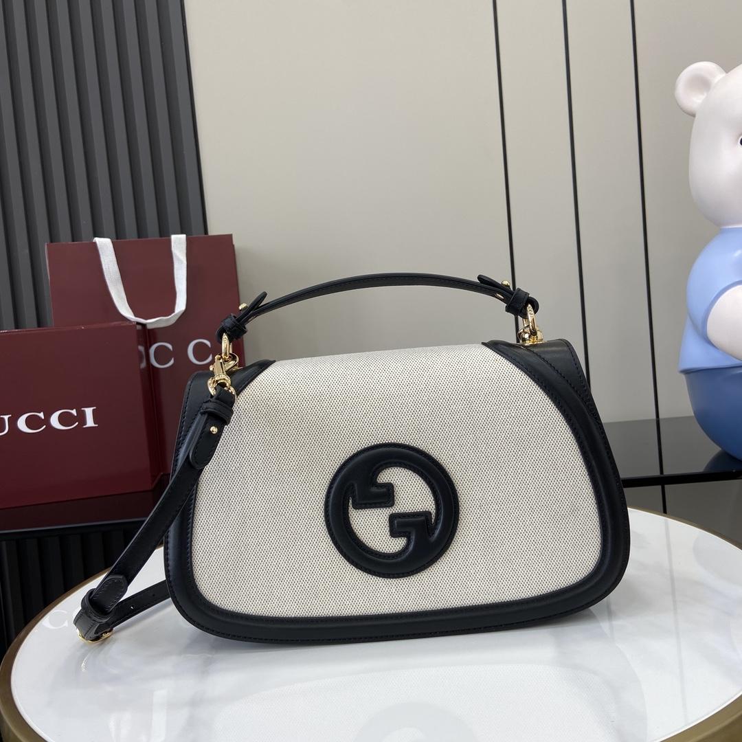 Gucci Blondie Medium Top Handle Bag - DopestKickz