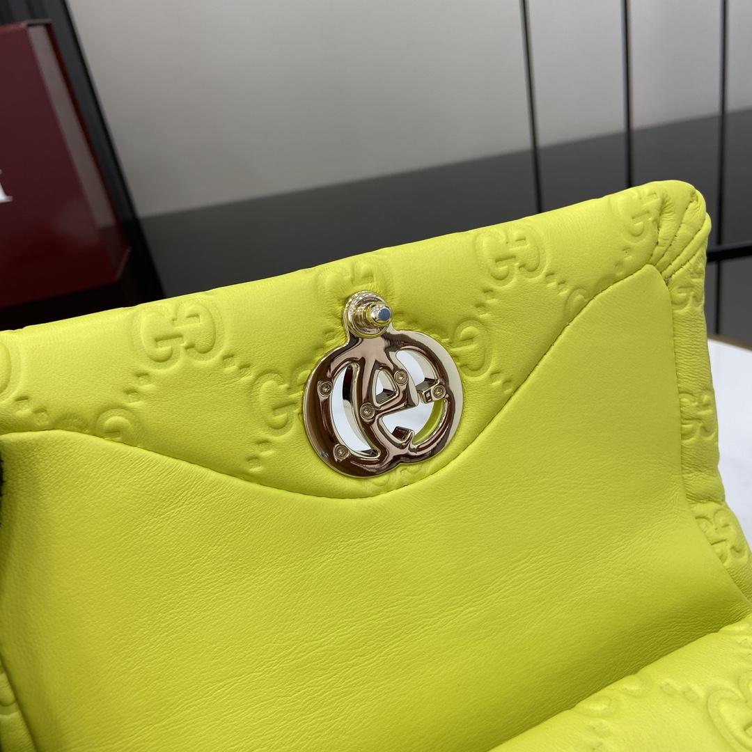 Gucci GG Milano Mini Top Handle Bag - DopestKickz