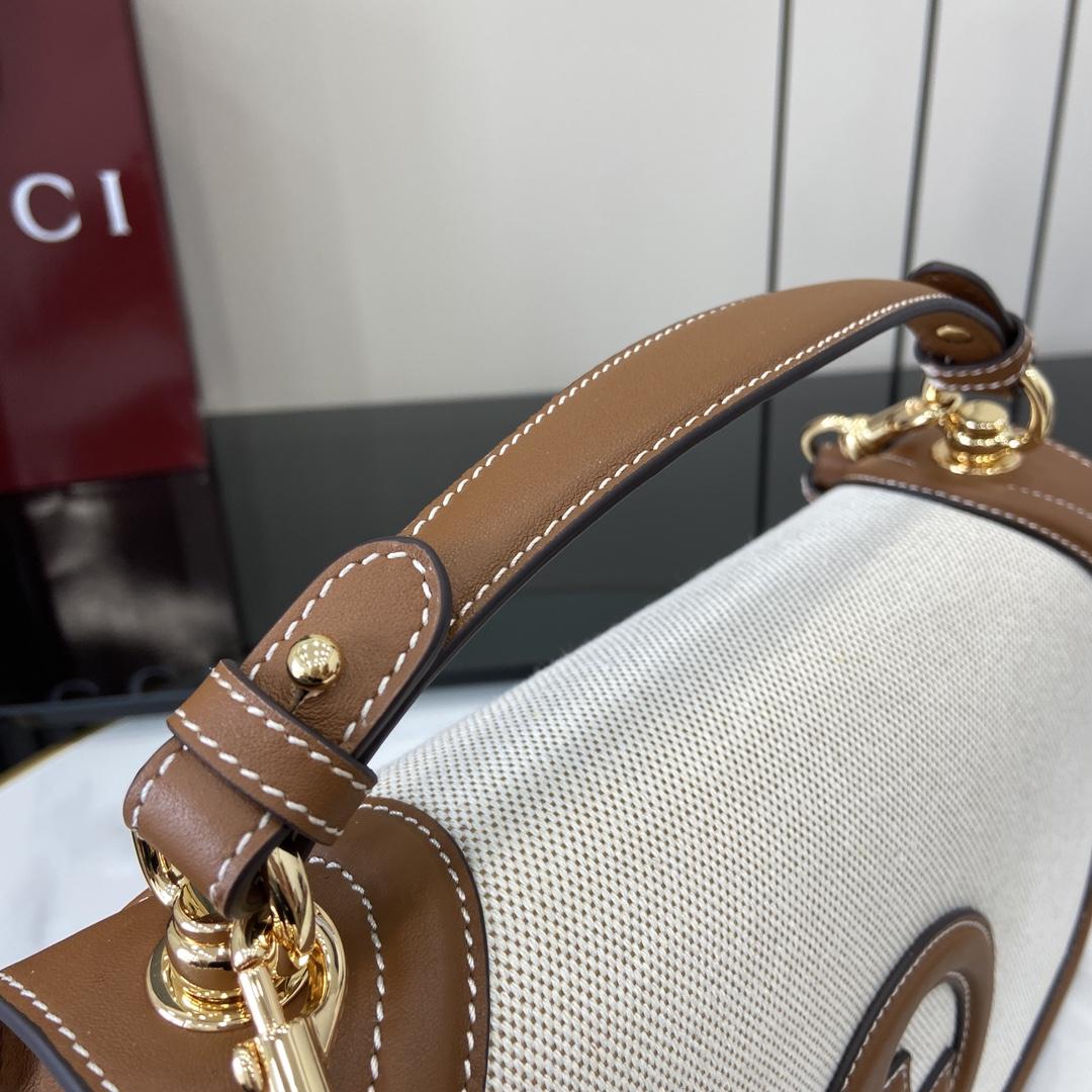 Gucci Blondie Medium Top Handle Bag - DopestKickz