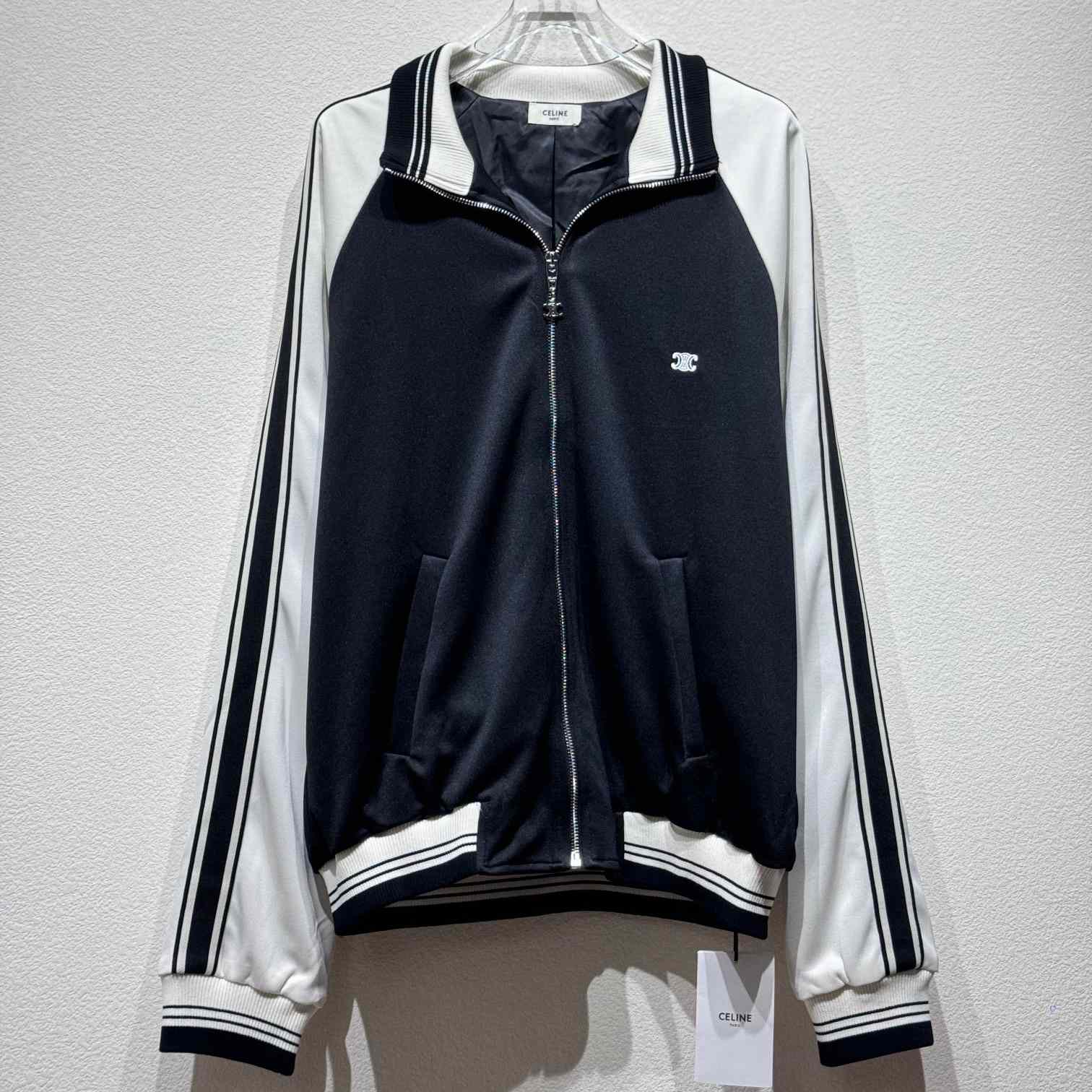 Celine Tracksuit Jacket In Double Face Jersey - DopestKickz