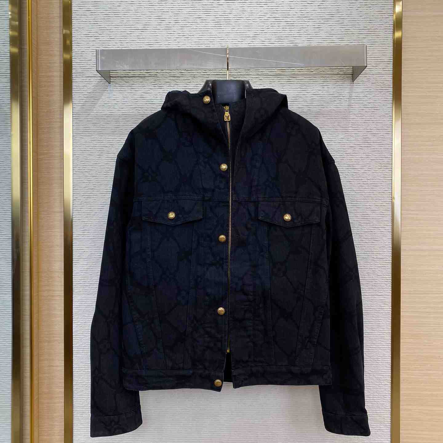 Louis Vuitton Monogram Denim Hooded Blouson - DopestKickz