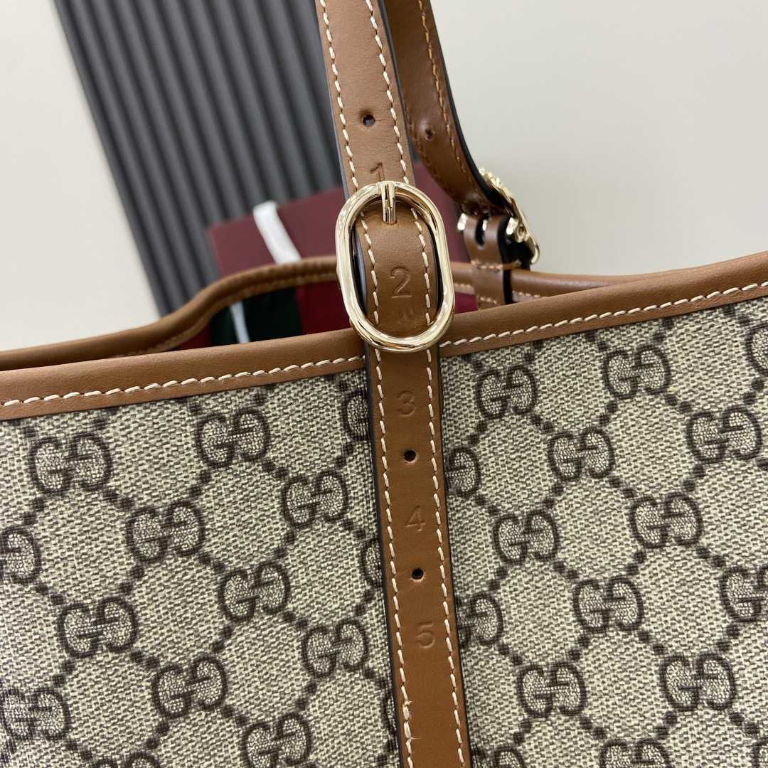 Gucci GG Emblem Large Tote Bag - DopestKickz