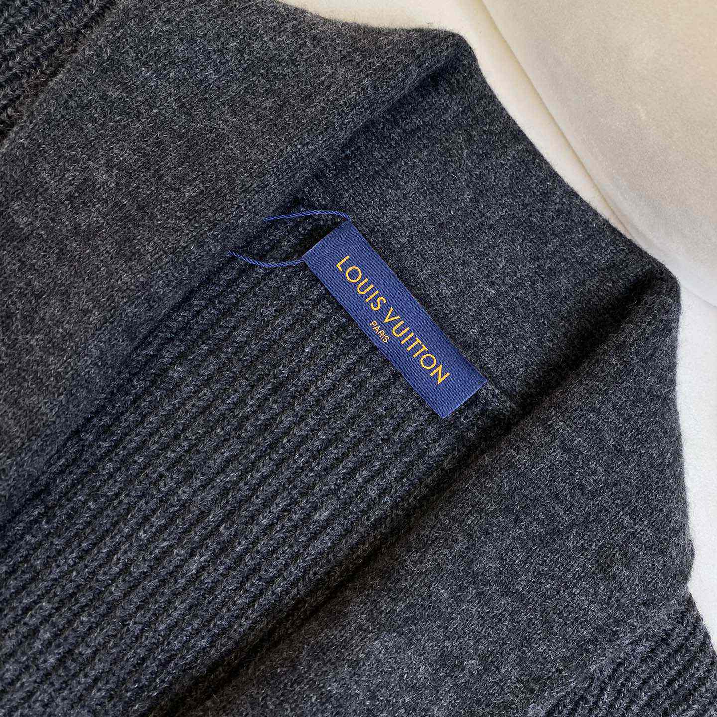 Louis Vuitton Cashmere Blend Shawl Collar Cardigan   1AFWBP - DopestKickz