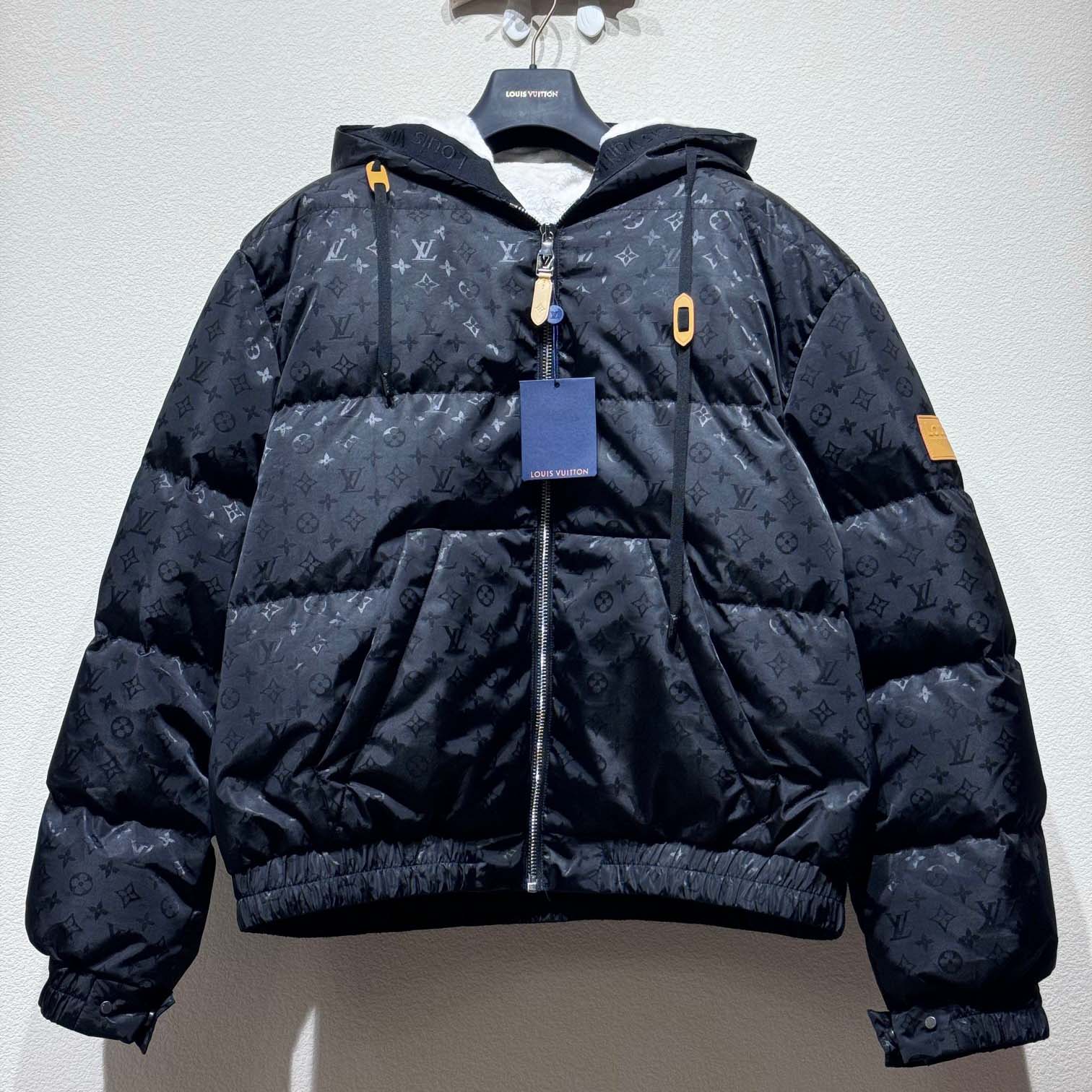 Louis Vuitton Monogram Down Jacket - DopestKickz