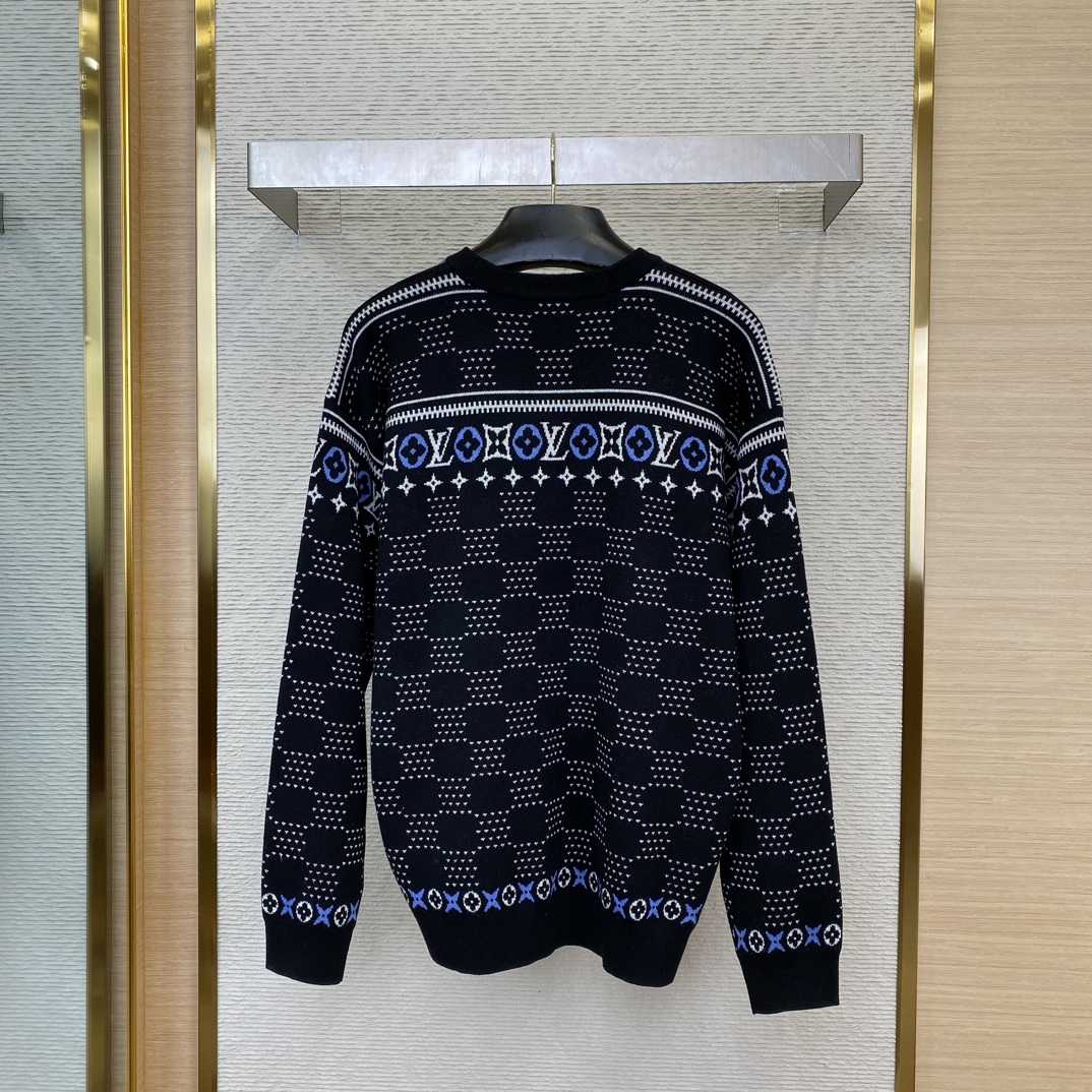 Louis Vuitton Jacquard Wool Pullover   1AGJU8 - DopestKickz