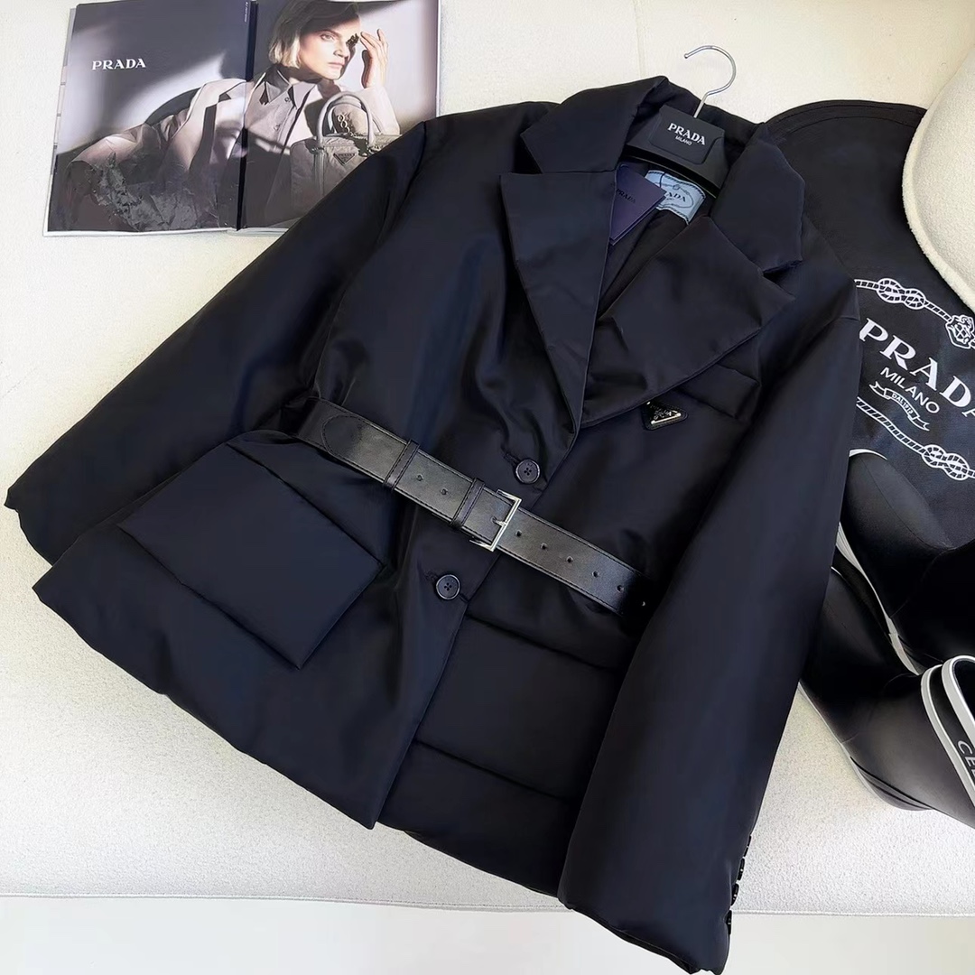 Prada Re-Nylon Down Jacket - DopestKickz