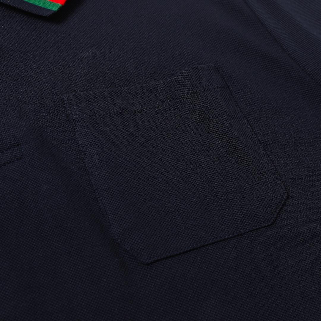 Gucci Cotton Polo Shirt With Web - DopestKickz