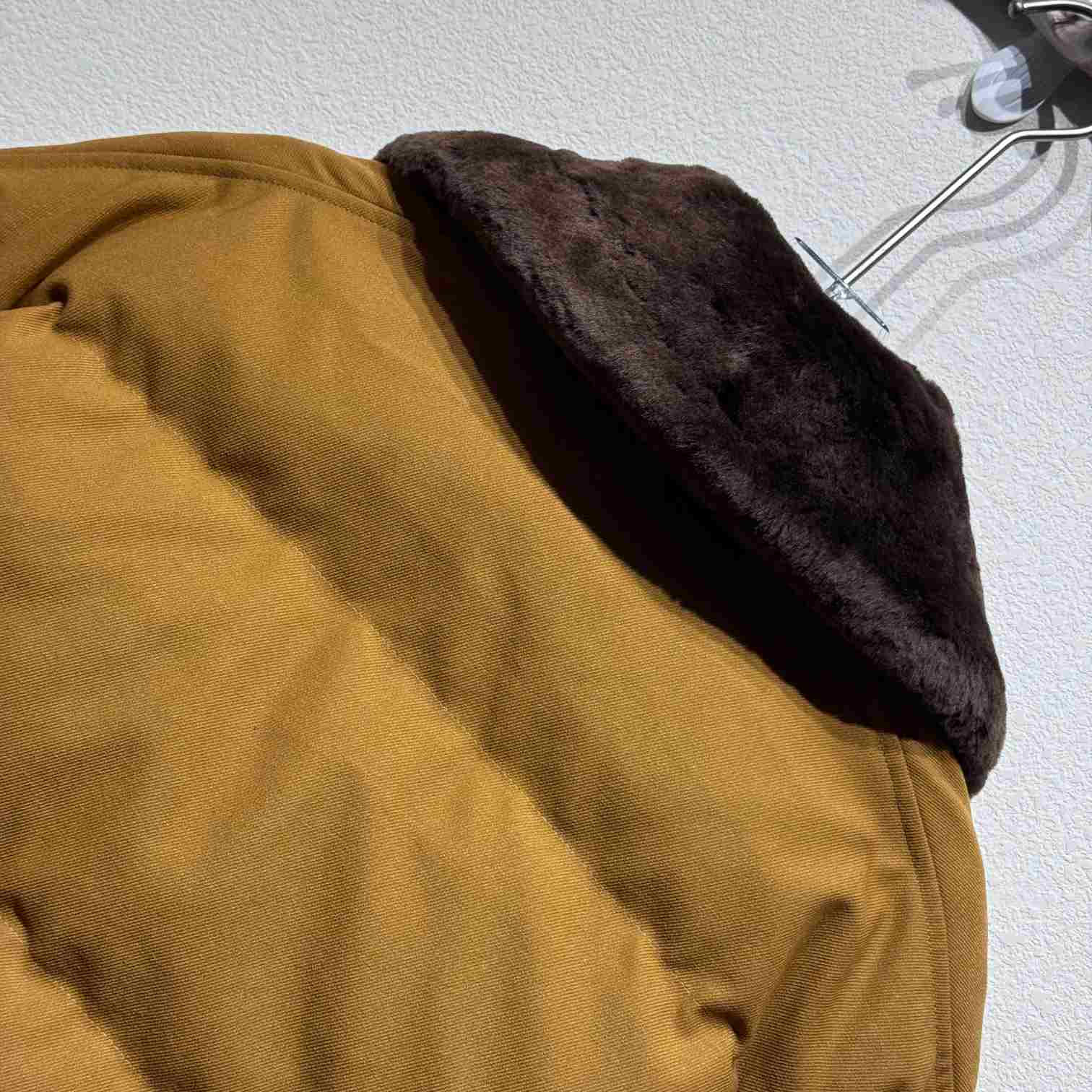 Miu Miu Gabardine Down Jacket - DopestKickz