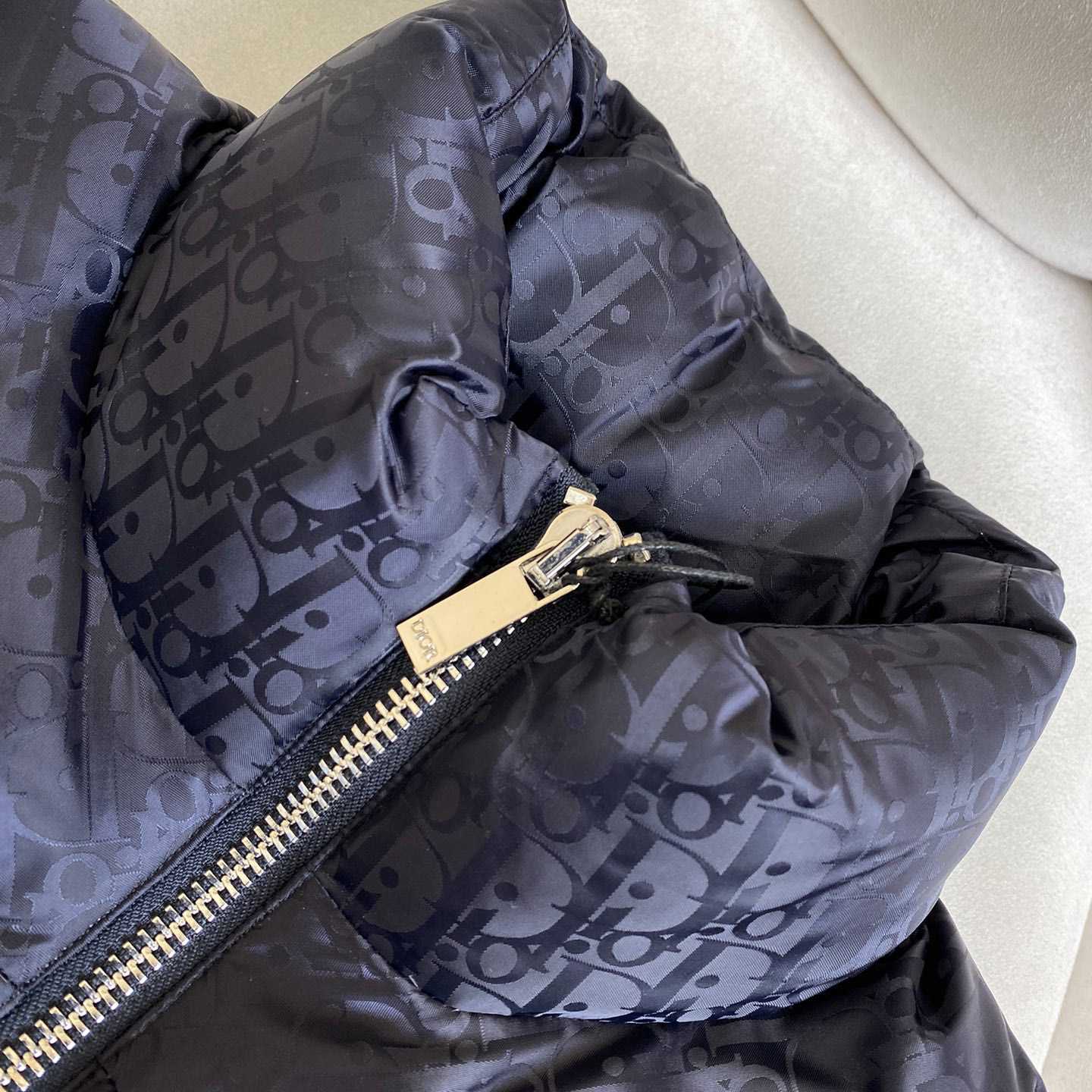 Dior Oblique Down Jacket  - DopestKickz
