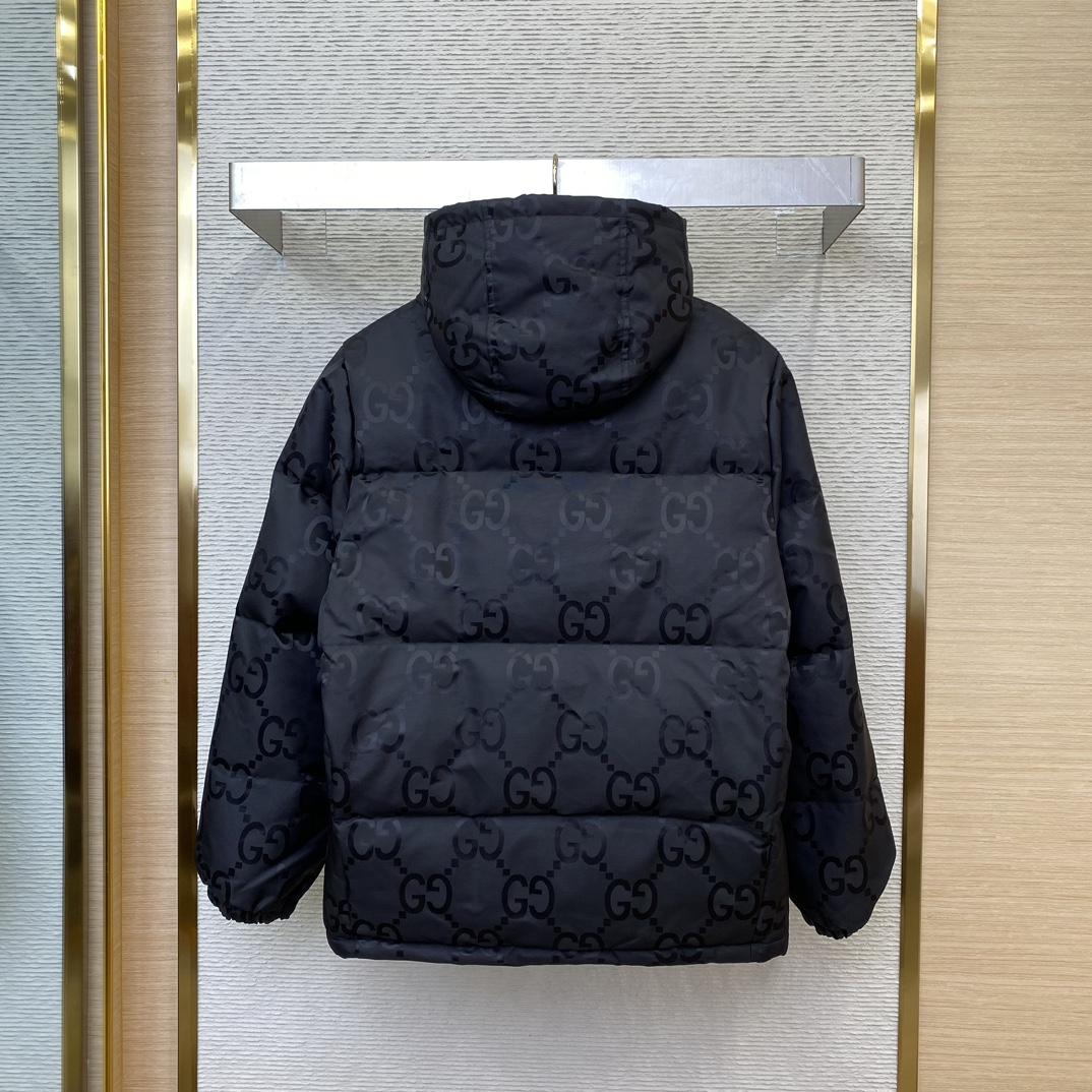 Gucci Jumbo Gg Canvas Jacket - DopestKickz
