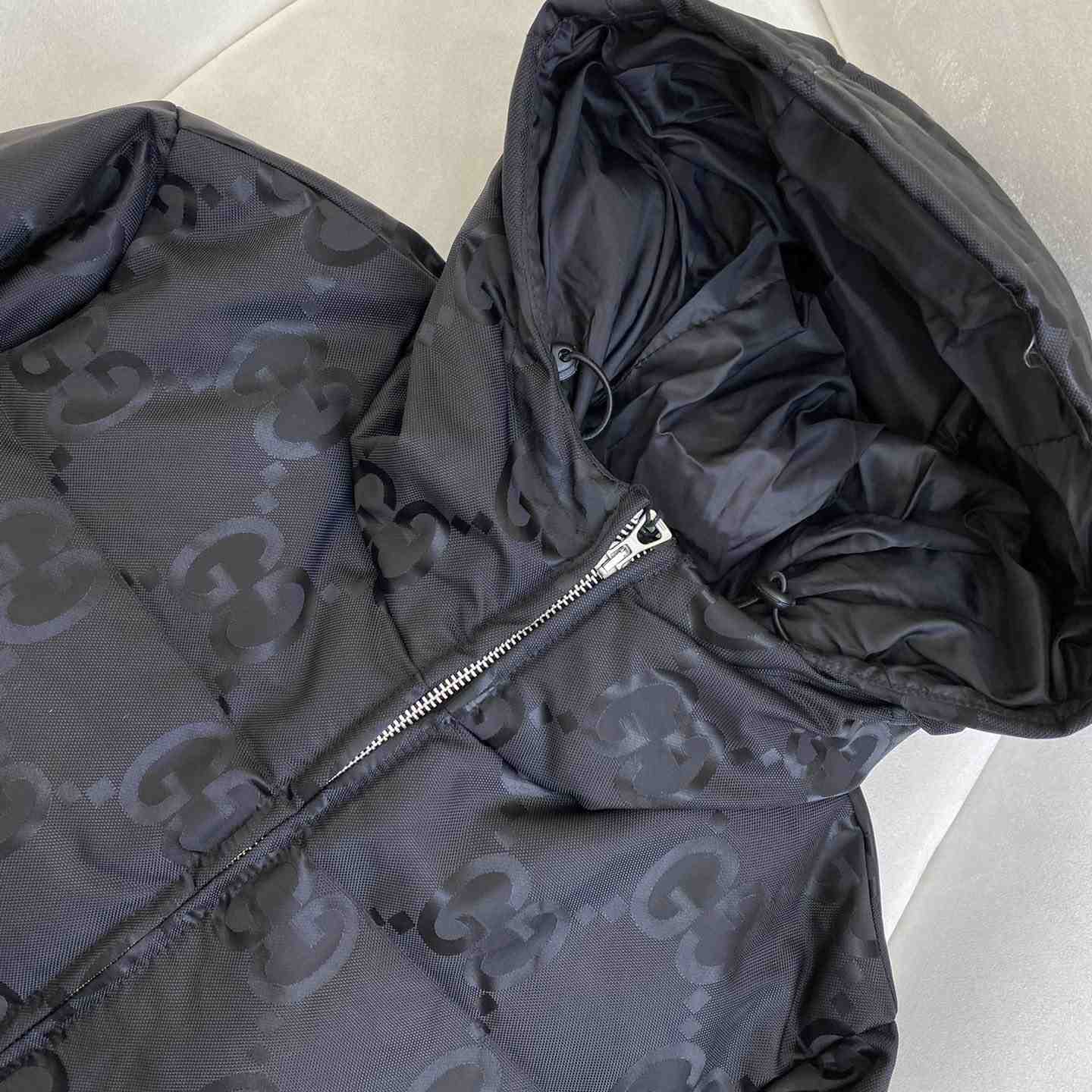 Gucci Jumbo Gg Canvas Jacket - DopestKickz