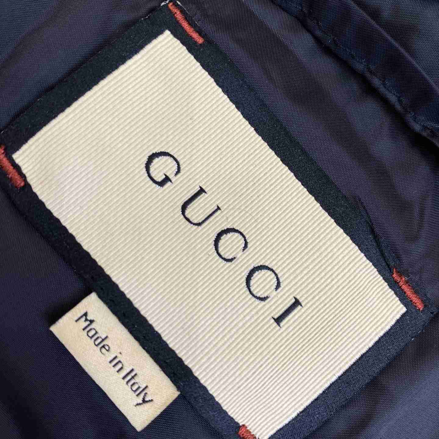 Gucci Jumbo Gg Canvas Jacket - DopestKickz