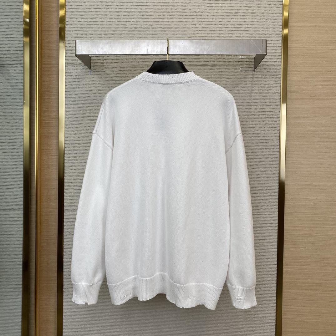 Balenciaga Logo-embossed Sweatshirt - DopestKickz