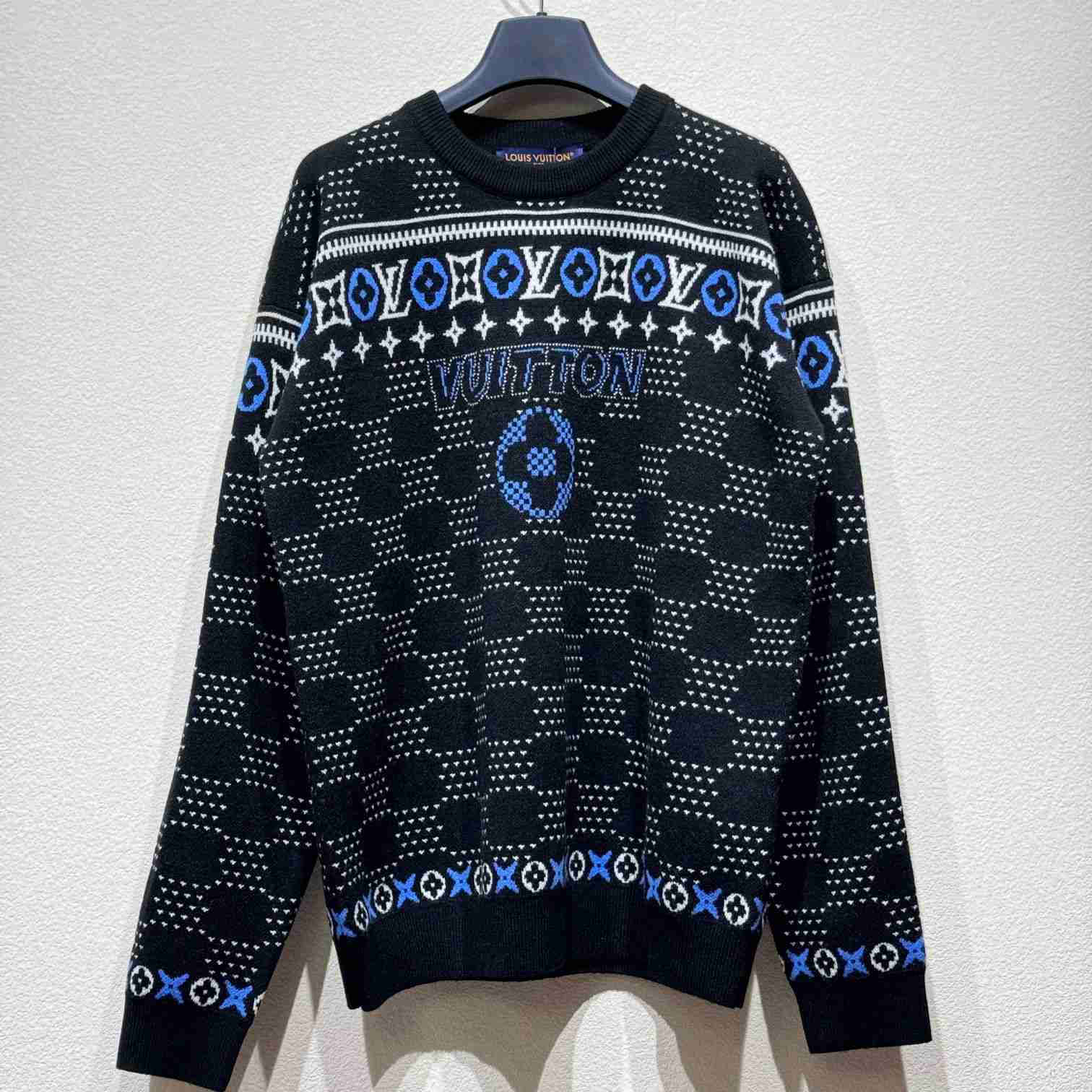 Louis Vuitton Jacquard Wool Pullover - DopestKickz