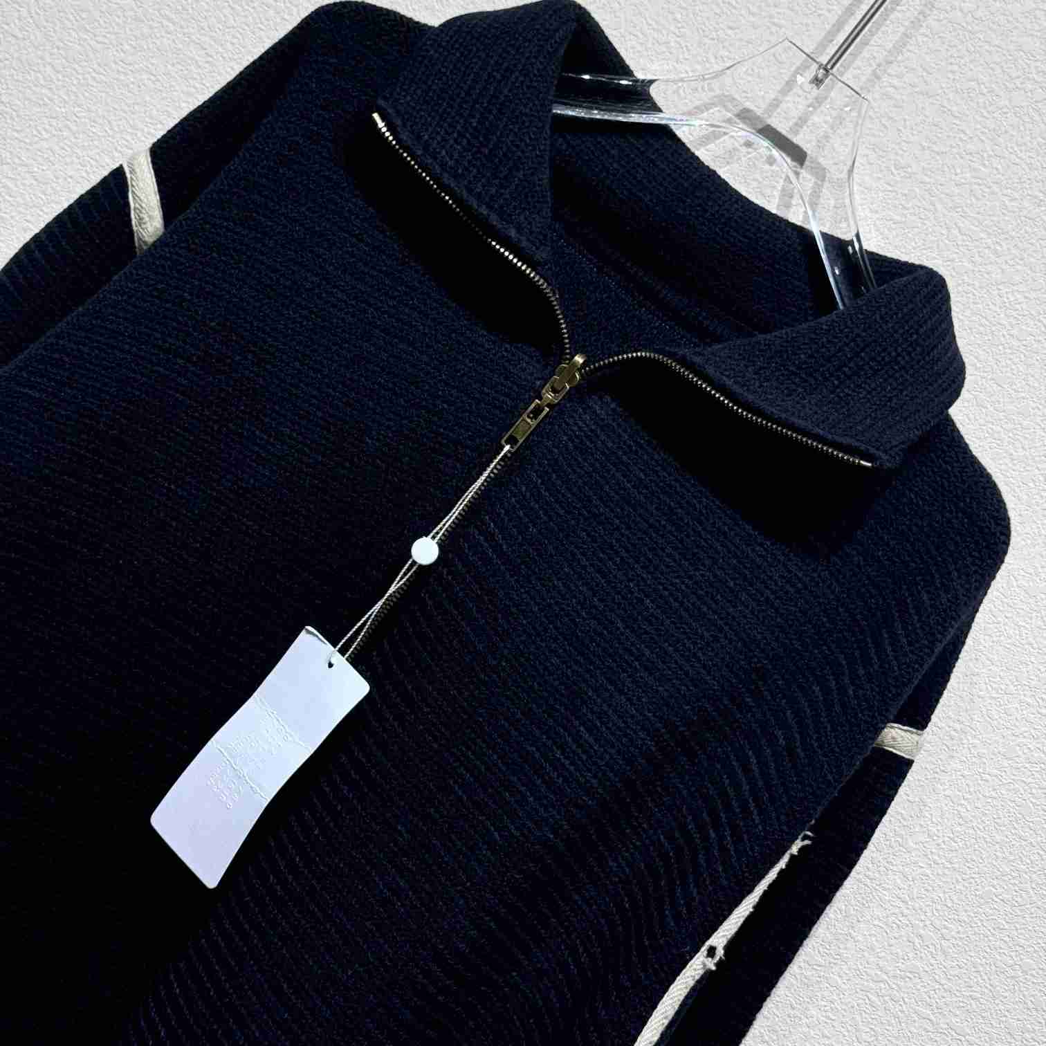 Maison Margiela – Wool Half-Zip Sweater - DopestKickz